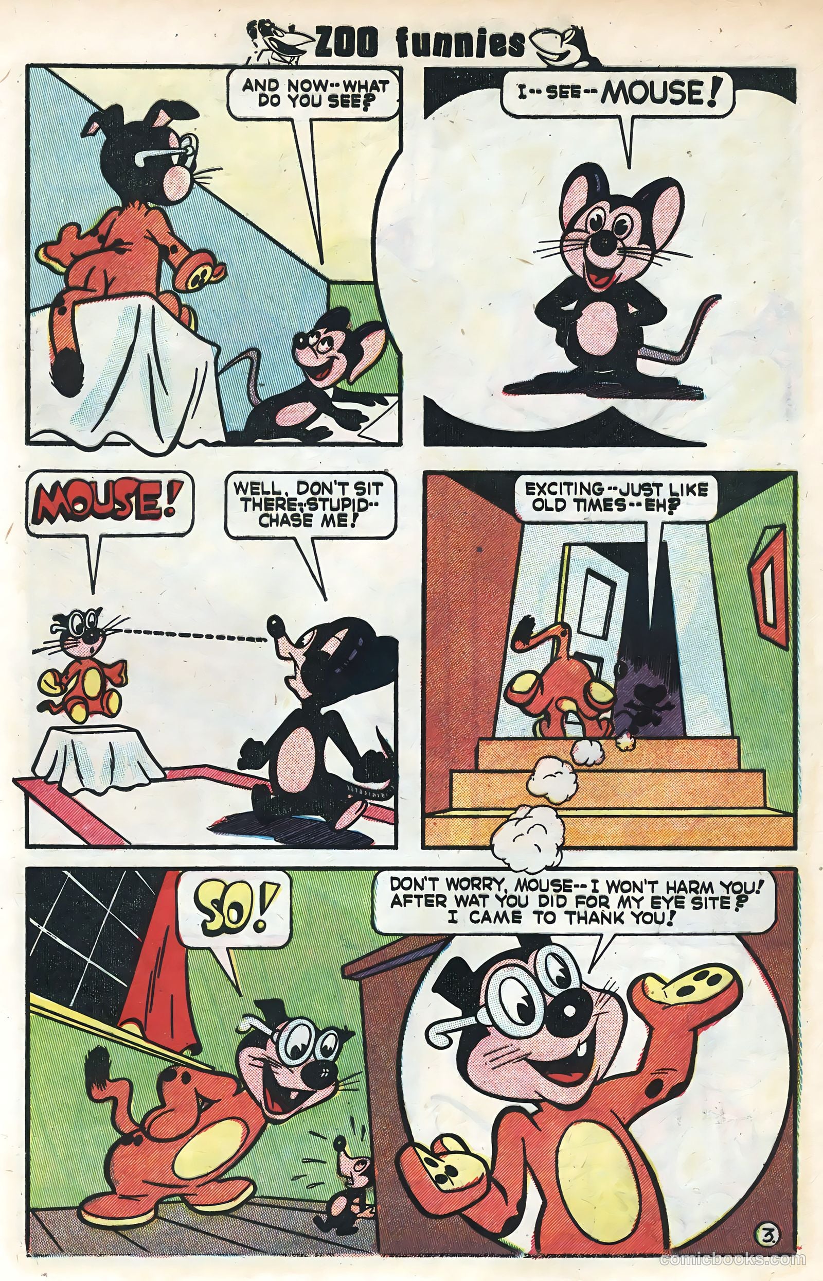 Zoo Funnies #1 (1953) — page 28 of 36