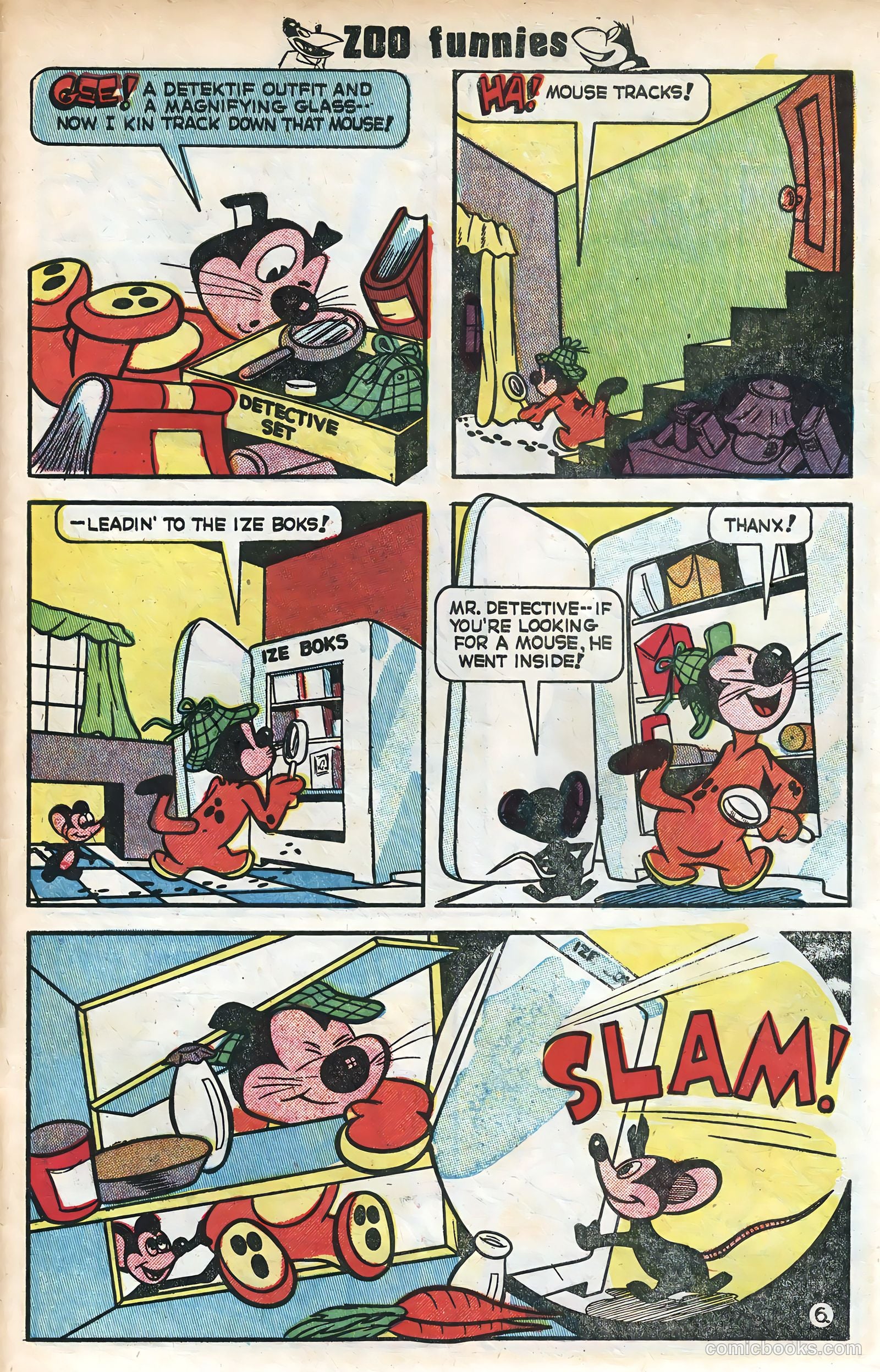 Zoo Funnies #1 (1953) — page 31 of 36