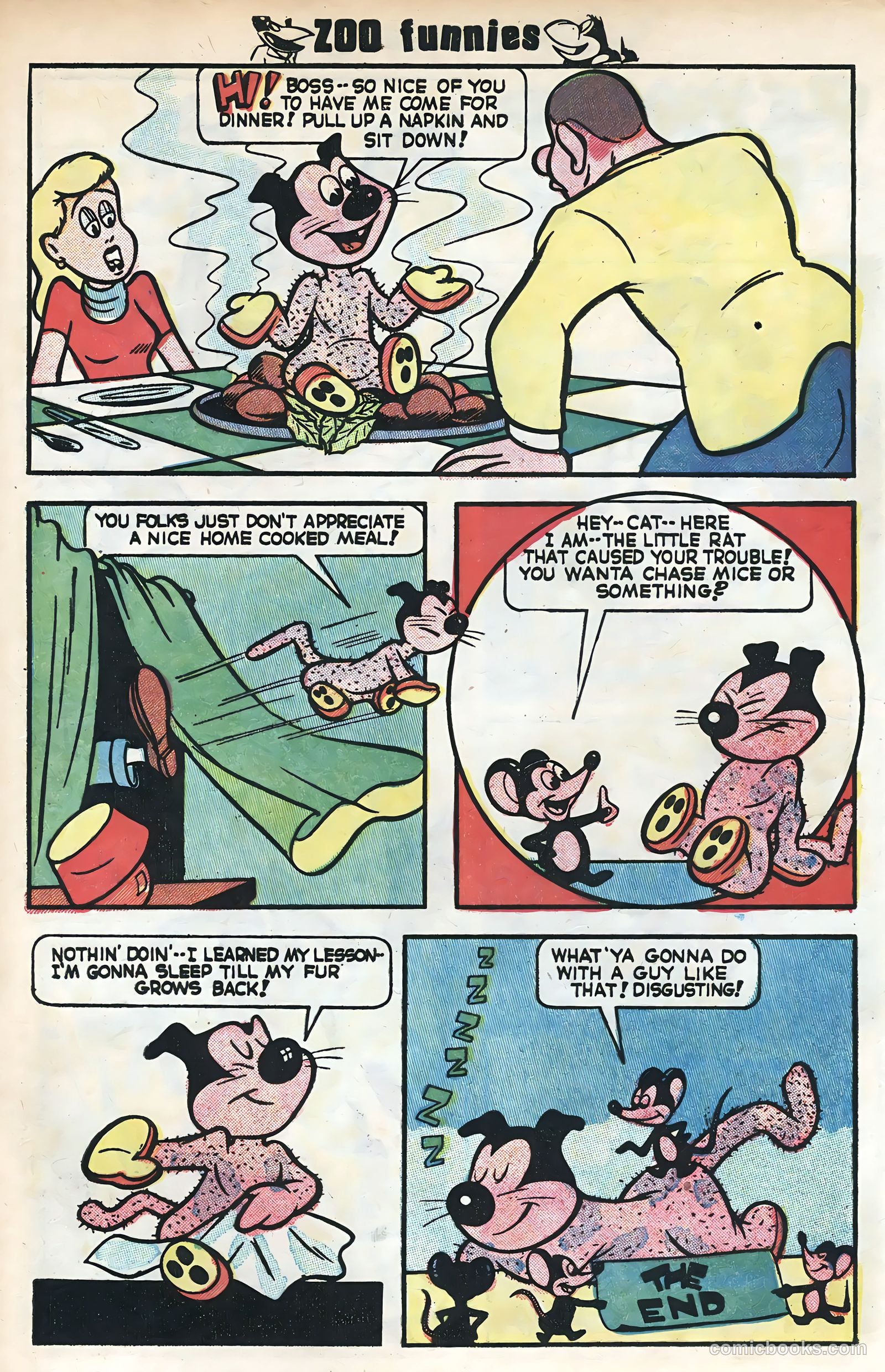 Zoo Funnies #1 (1953) — page 33 of 36