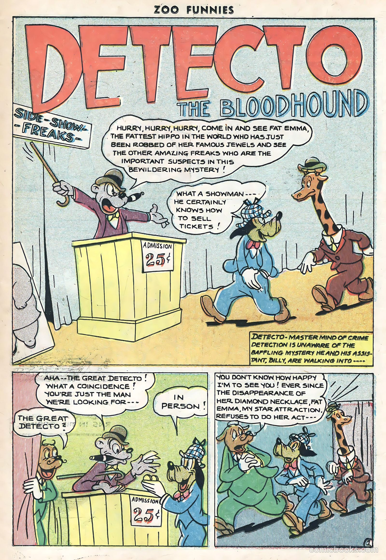 Zoo Funnies #10 (1947) — page 11 of 36