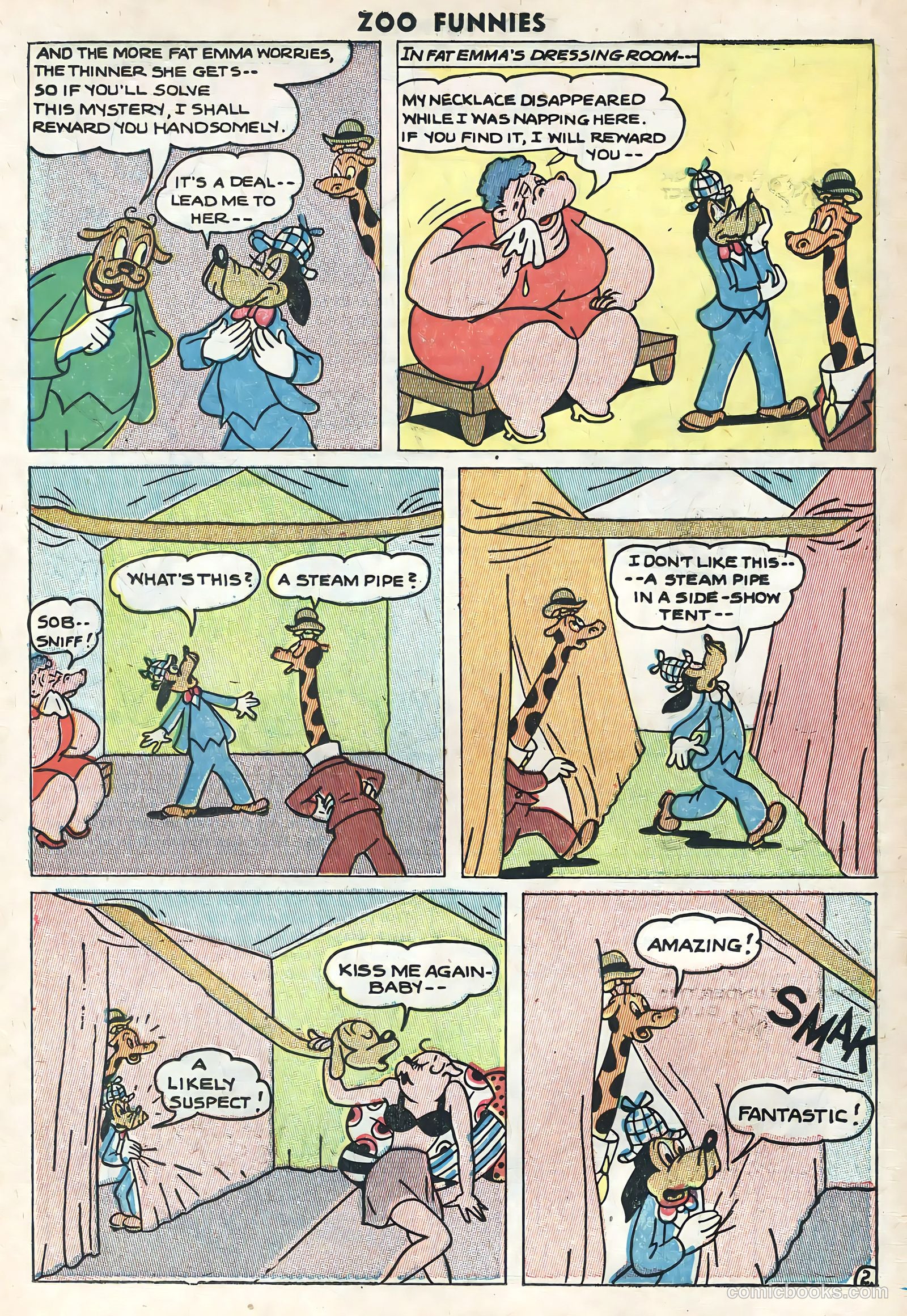 Zoo Funnies #10 (1947) — page 12 of 36