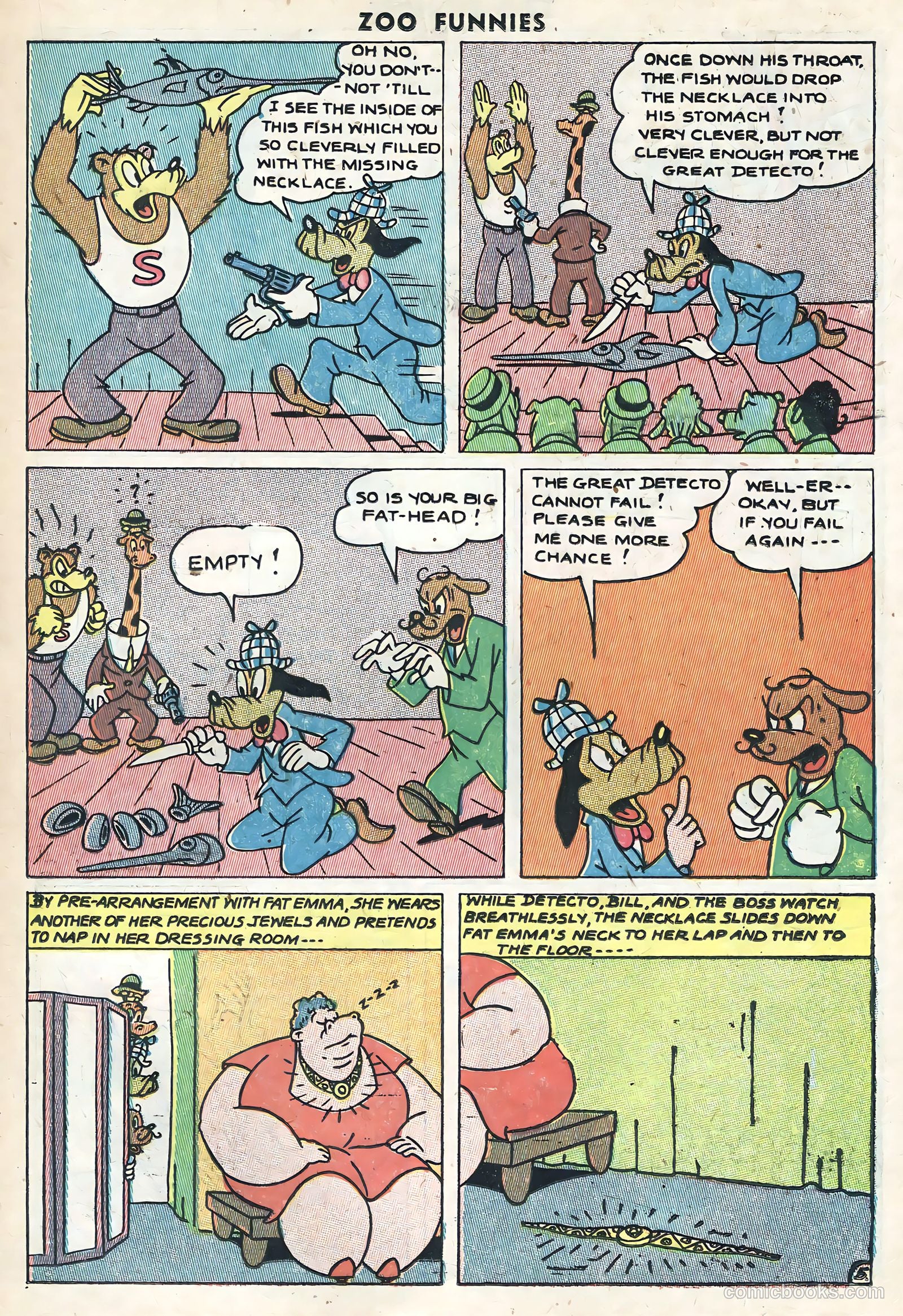 Zoo Funnies #10 (1947) — page 15 of 36