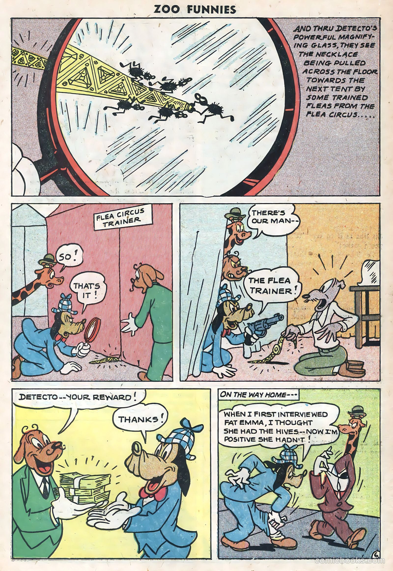 Zoo Funnies #10 (1947) — page 16 of 36