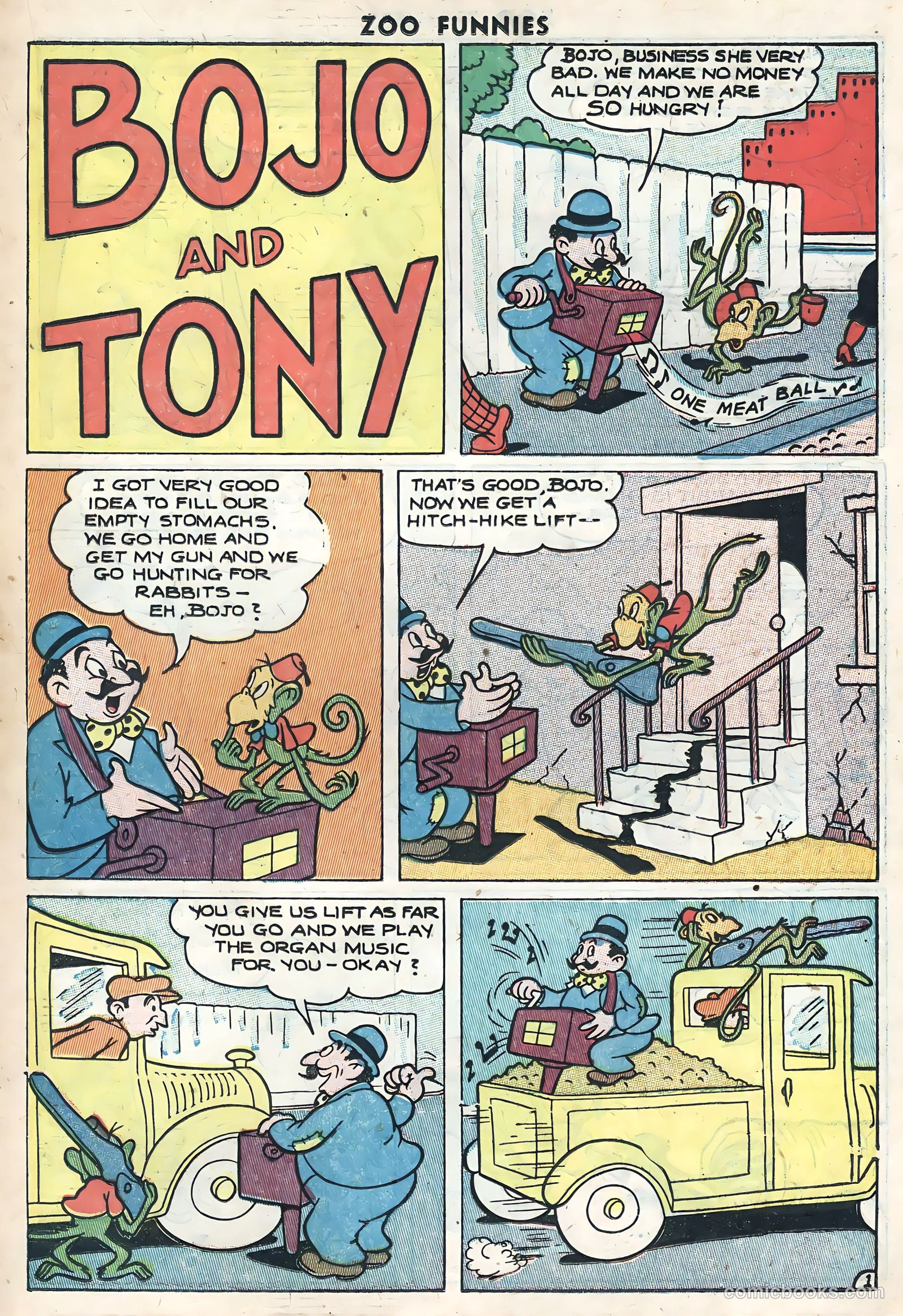 Zoo Funnies #10 (1947) — page 19 of 36