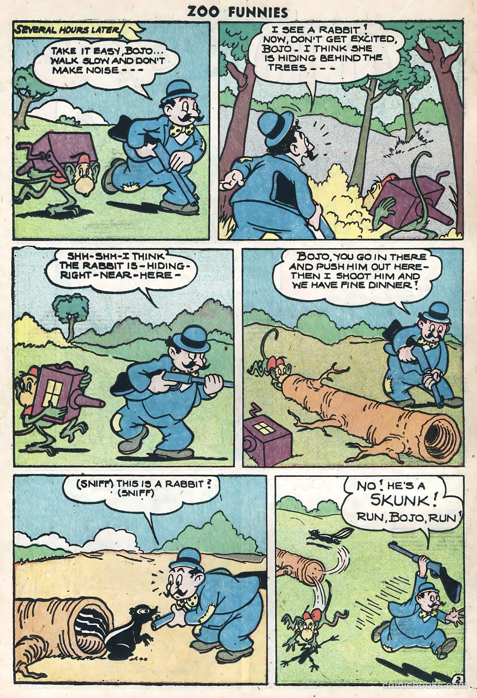 Zoo Funnies #10 (1947) — page 20 of 36