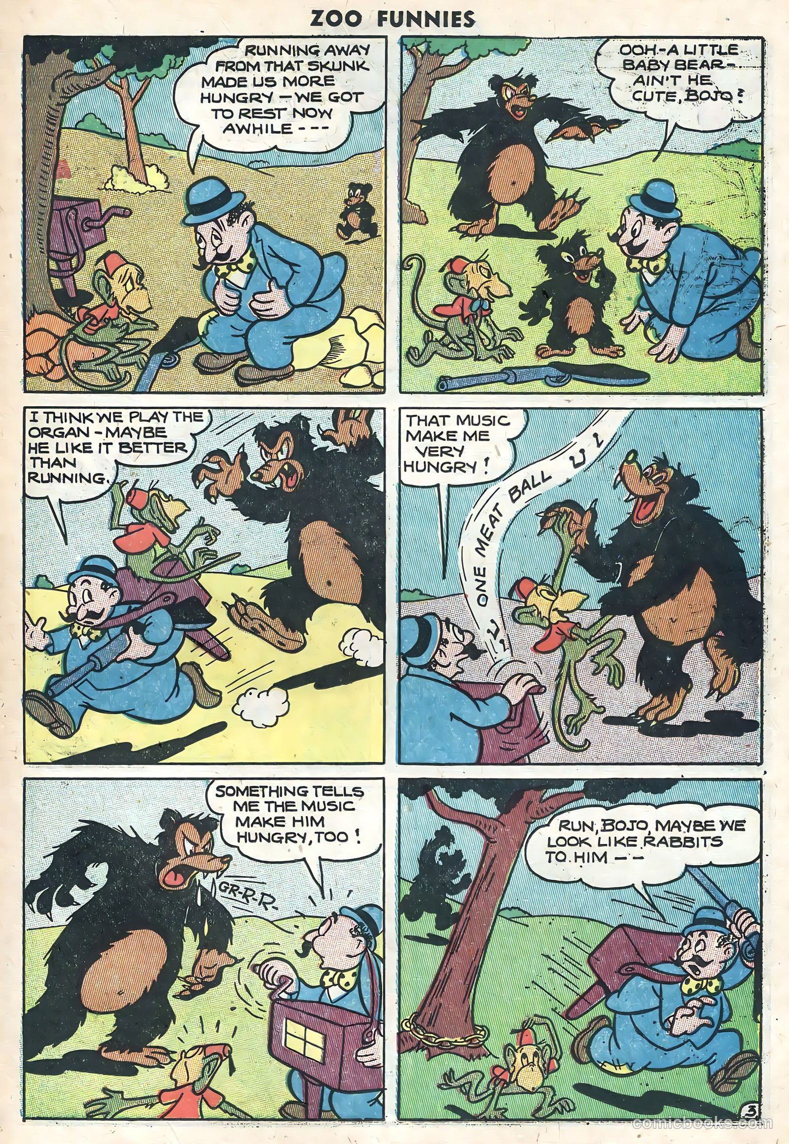 Zoo Funnies #10 (1947) — page 21 of 36