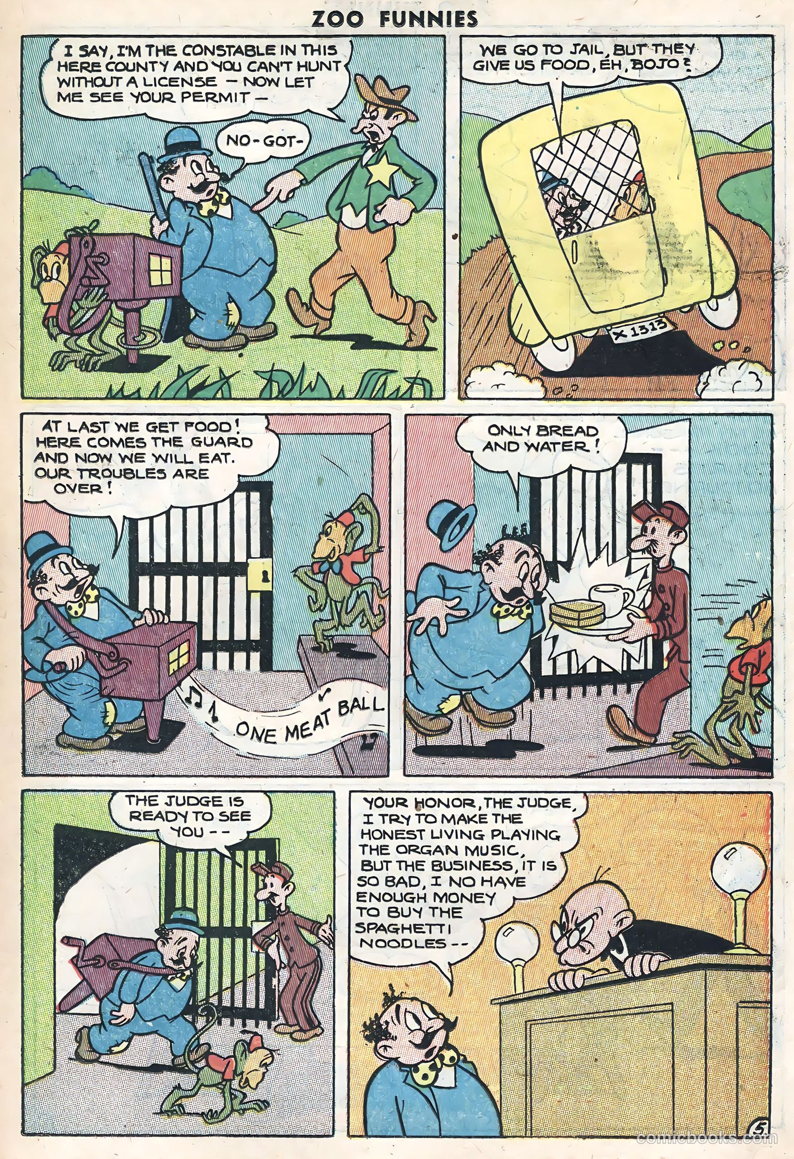 Zoo Funnies #10 (1947) — page 23 of 36