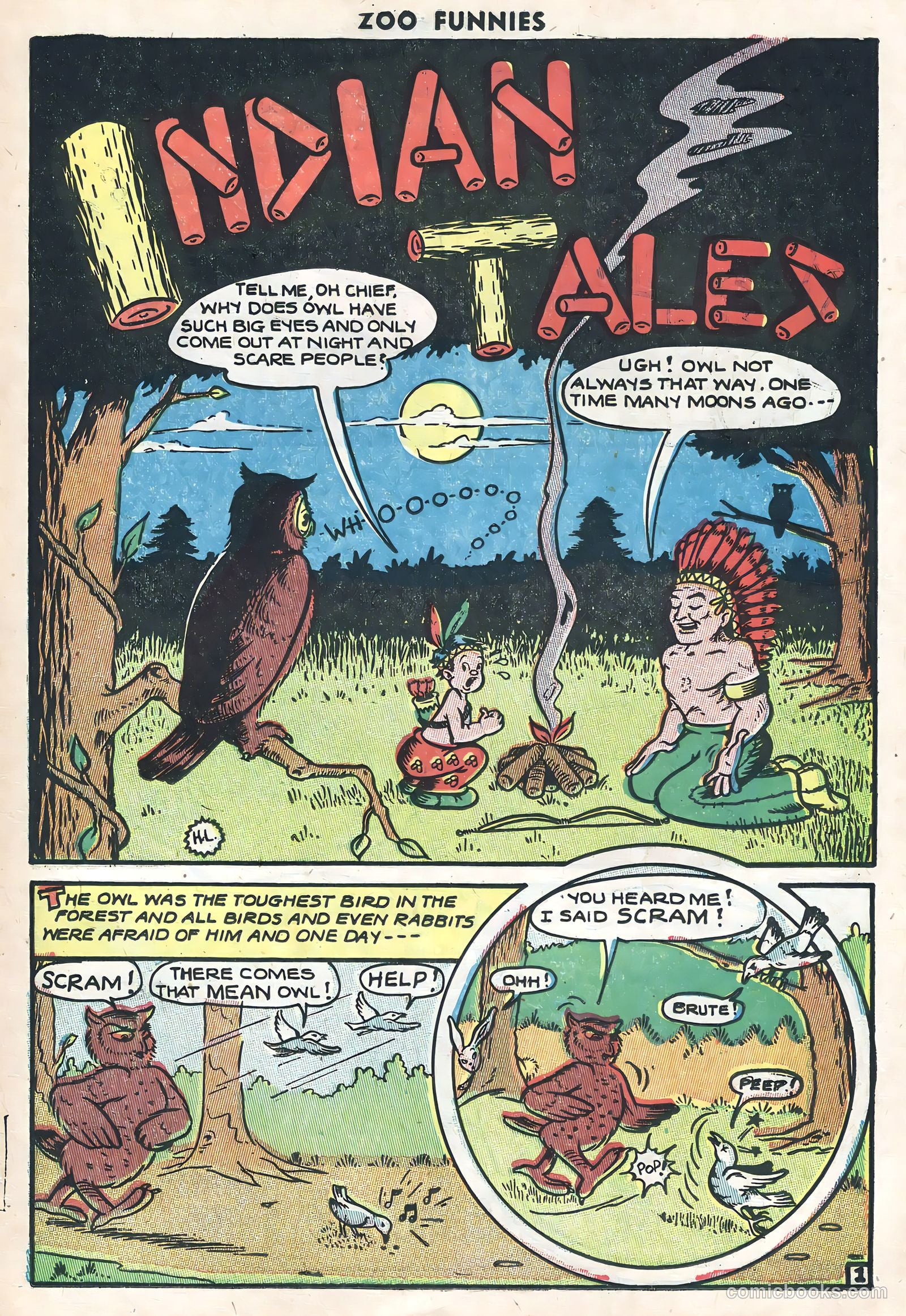 Zoo Funnies #10 (1947) — page 25 of 36
