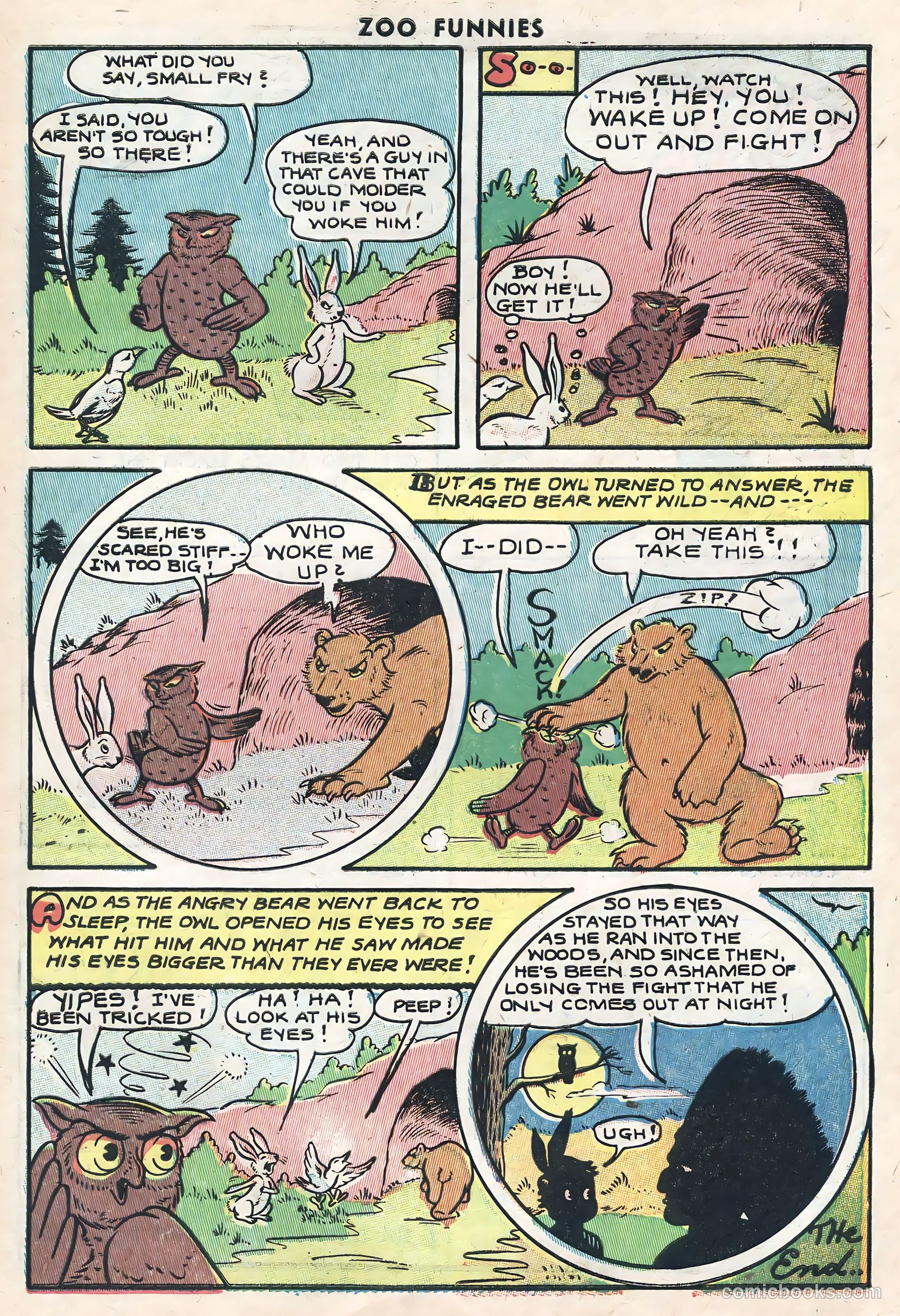 Zoo Funnies #10 (1947) — page 27 of 36