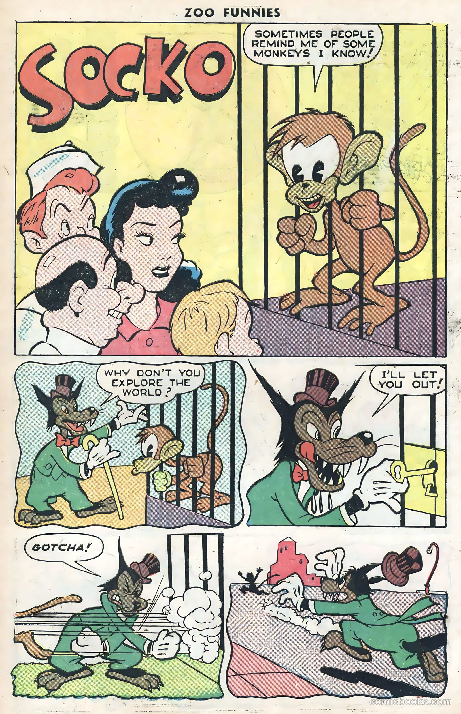 Zoo Funnies #10 (1947) — page 31 of 36