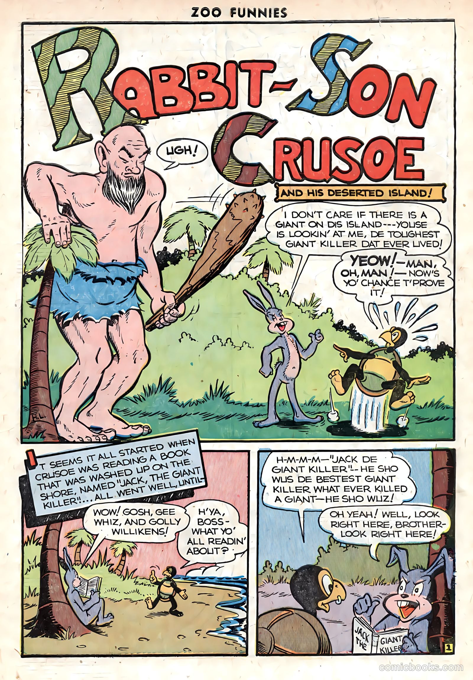 Zoo Funnies #11 (1947) — page 3 of 35