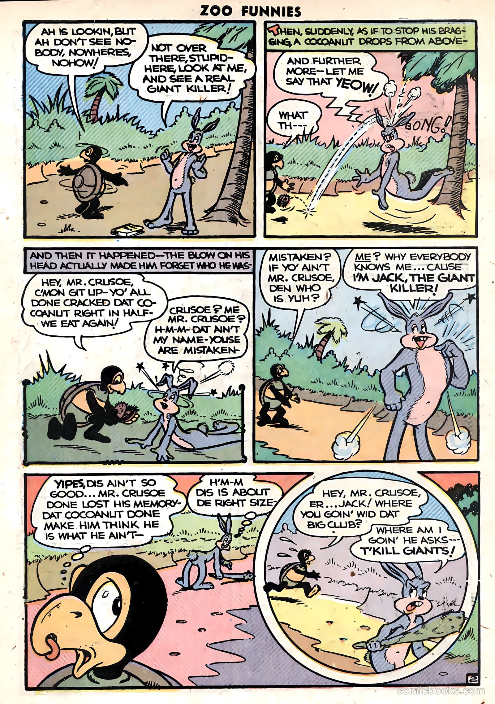 Zoo Funnies #11 (1947) — page 4 of 35