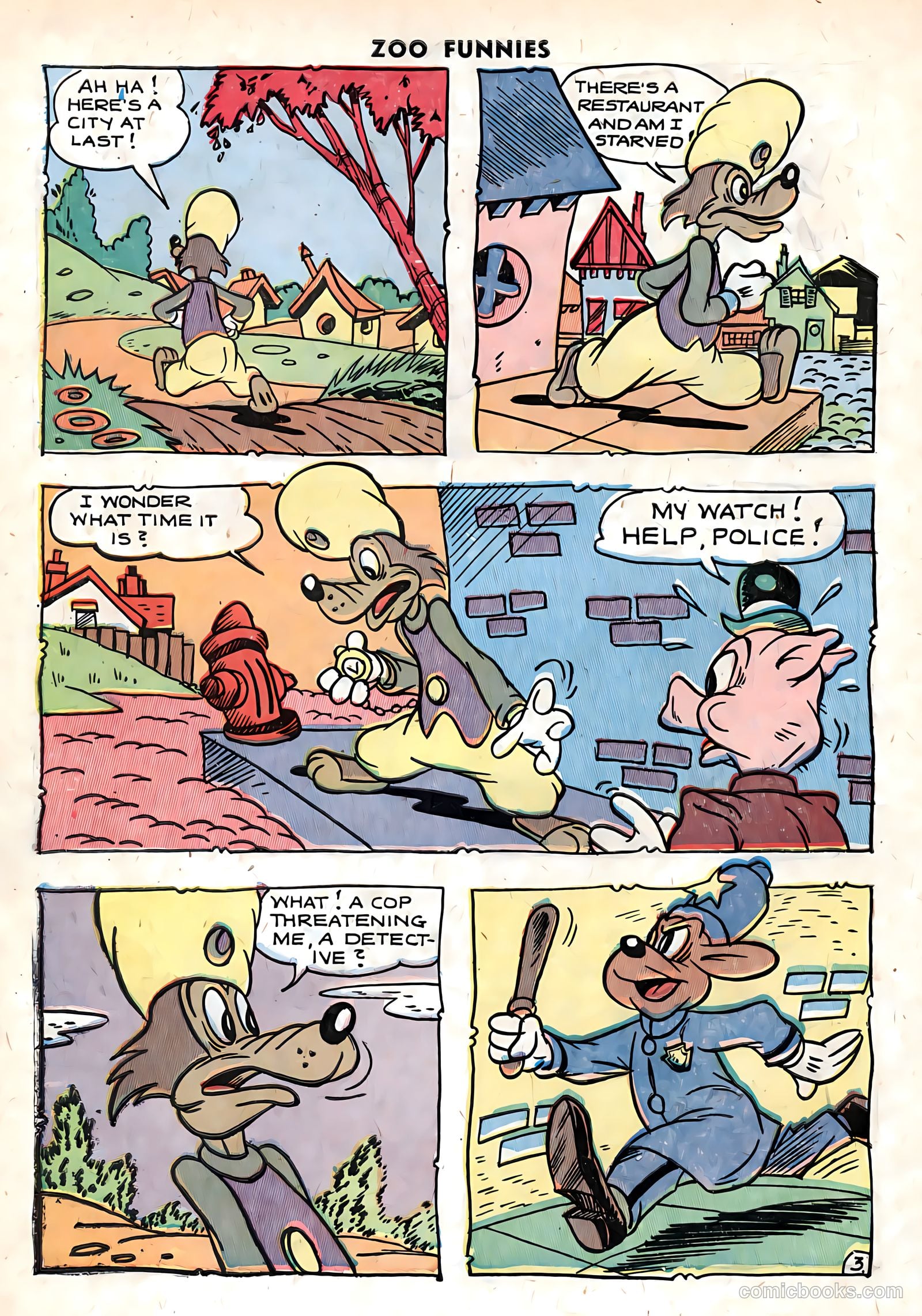 Zoo Funnies #11 (1947) — page 10 of 35