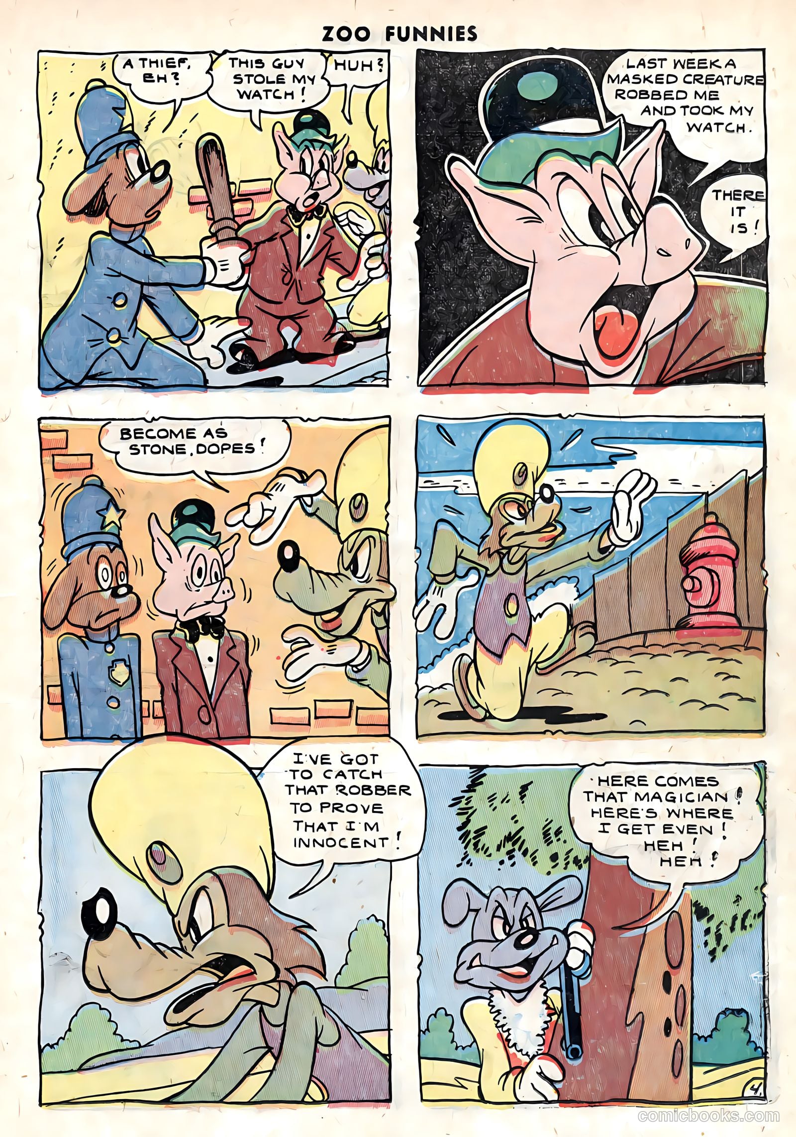 Zoo Funnies #11 (1947) — page 11 of 35