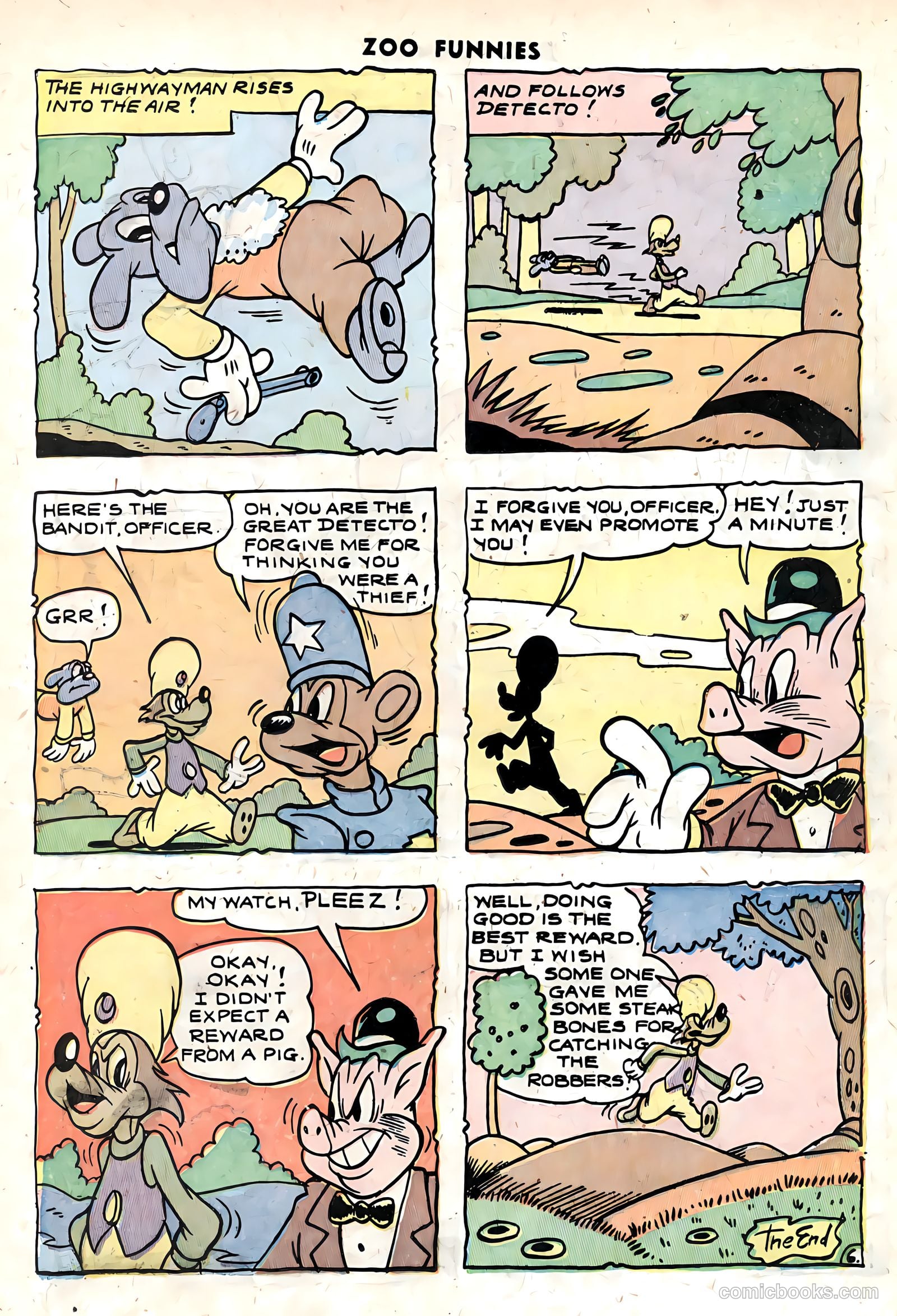 Zoo Funnies #11 (1947) — page 13 of 35