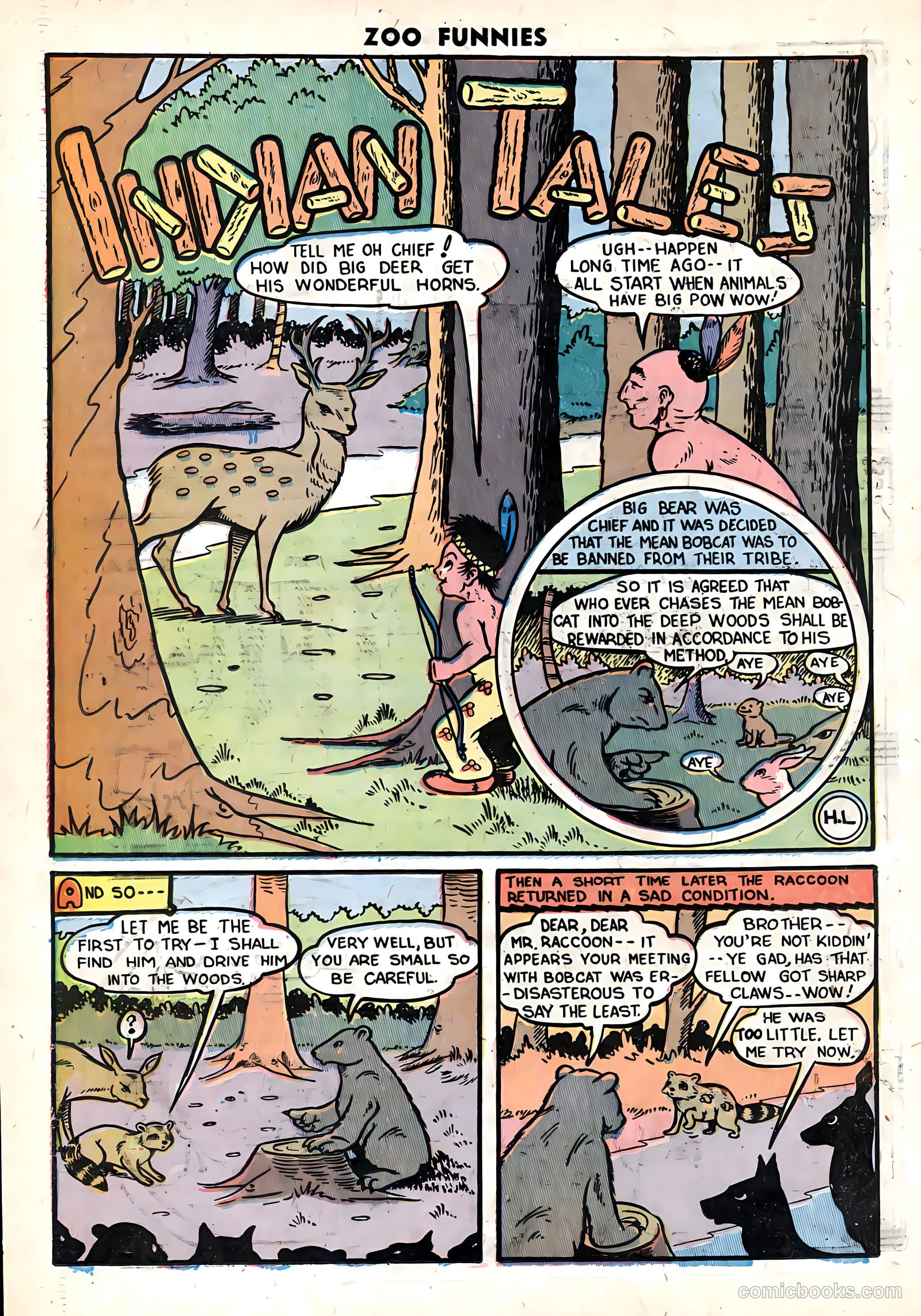 Zoo Funnies #11 (1947) — page 20 of 35