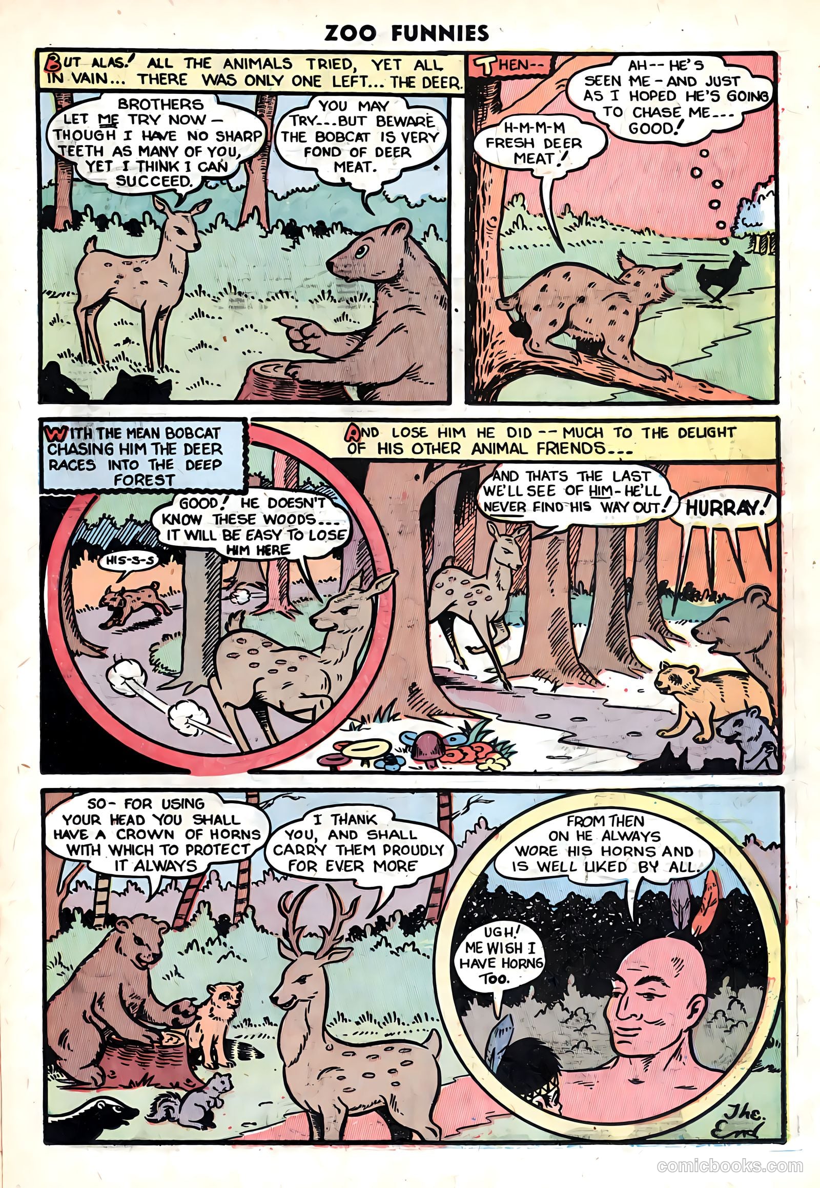 Zoo Funnies #11 (1947) — page 21 of 35