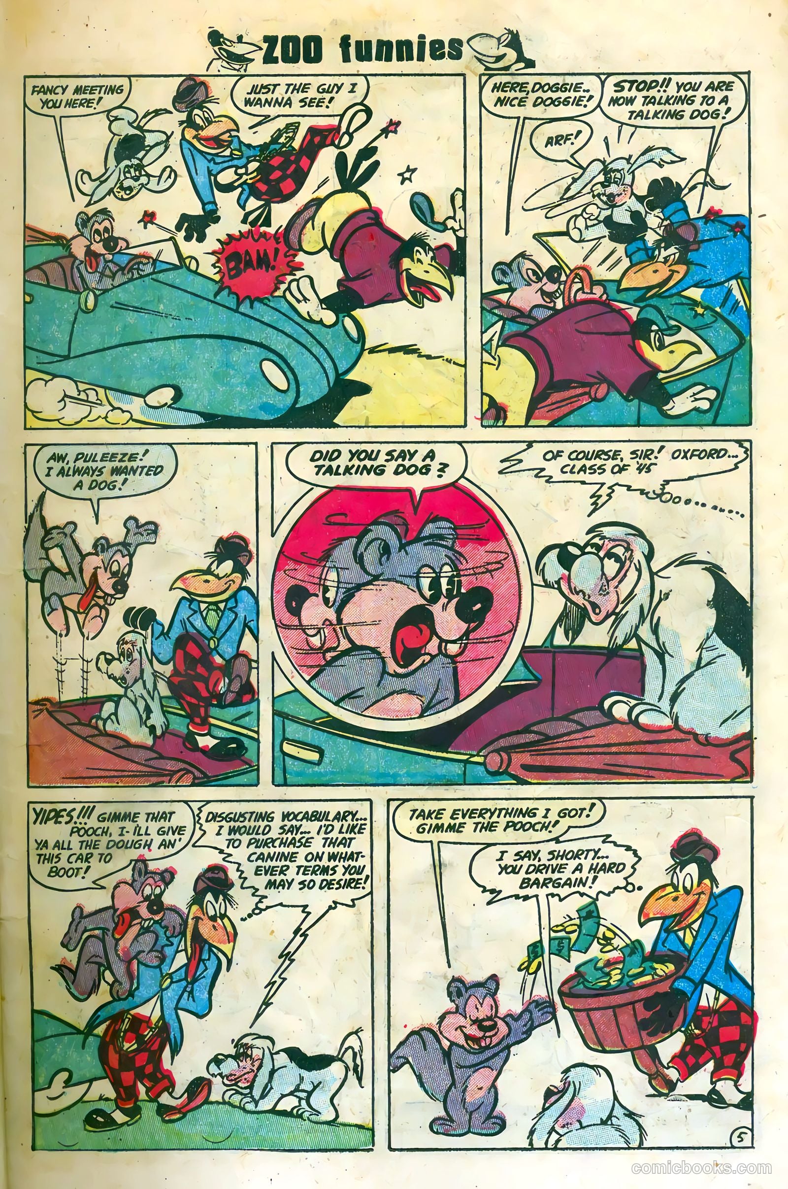 Zoo Funnies #2 (1953) — page 7 of 36