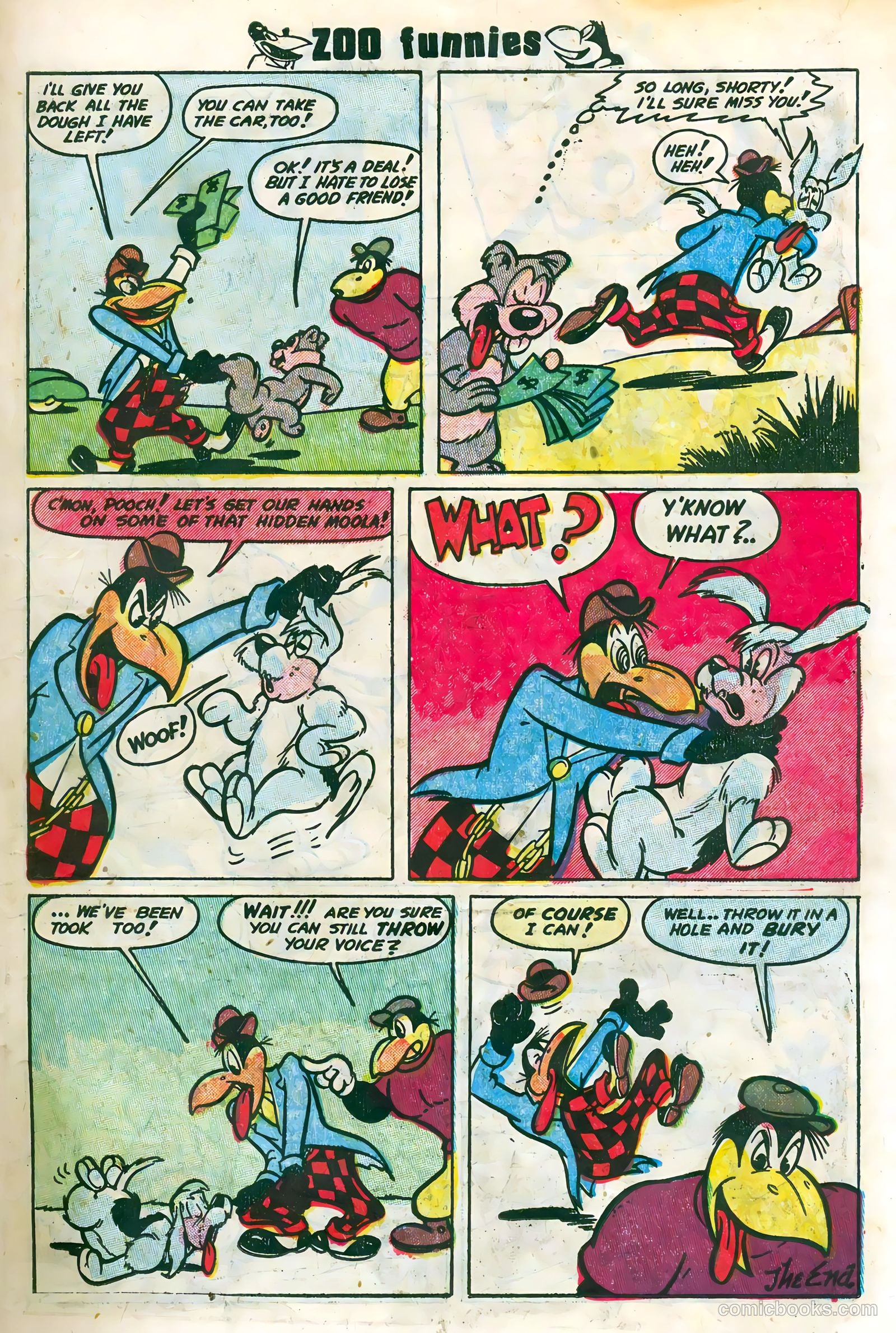 Zoo Funnies #2 (1953) — page 11 of 36