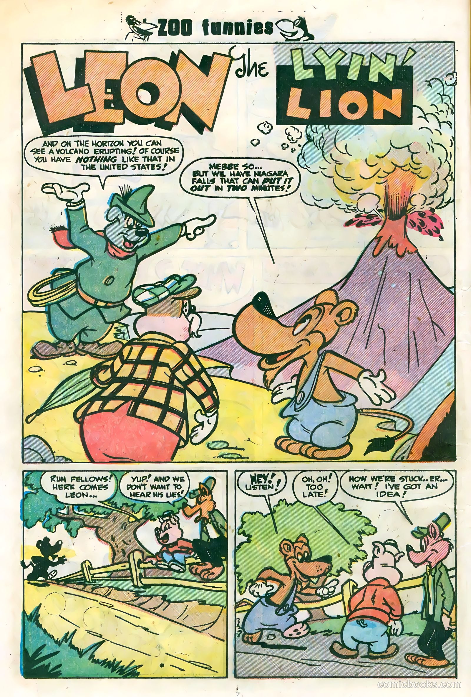 Zoo Funnies #2 (1953) — page 12 of 36