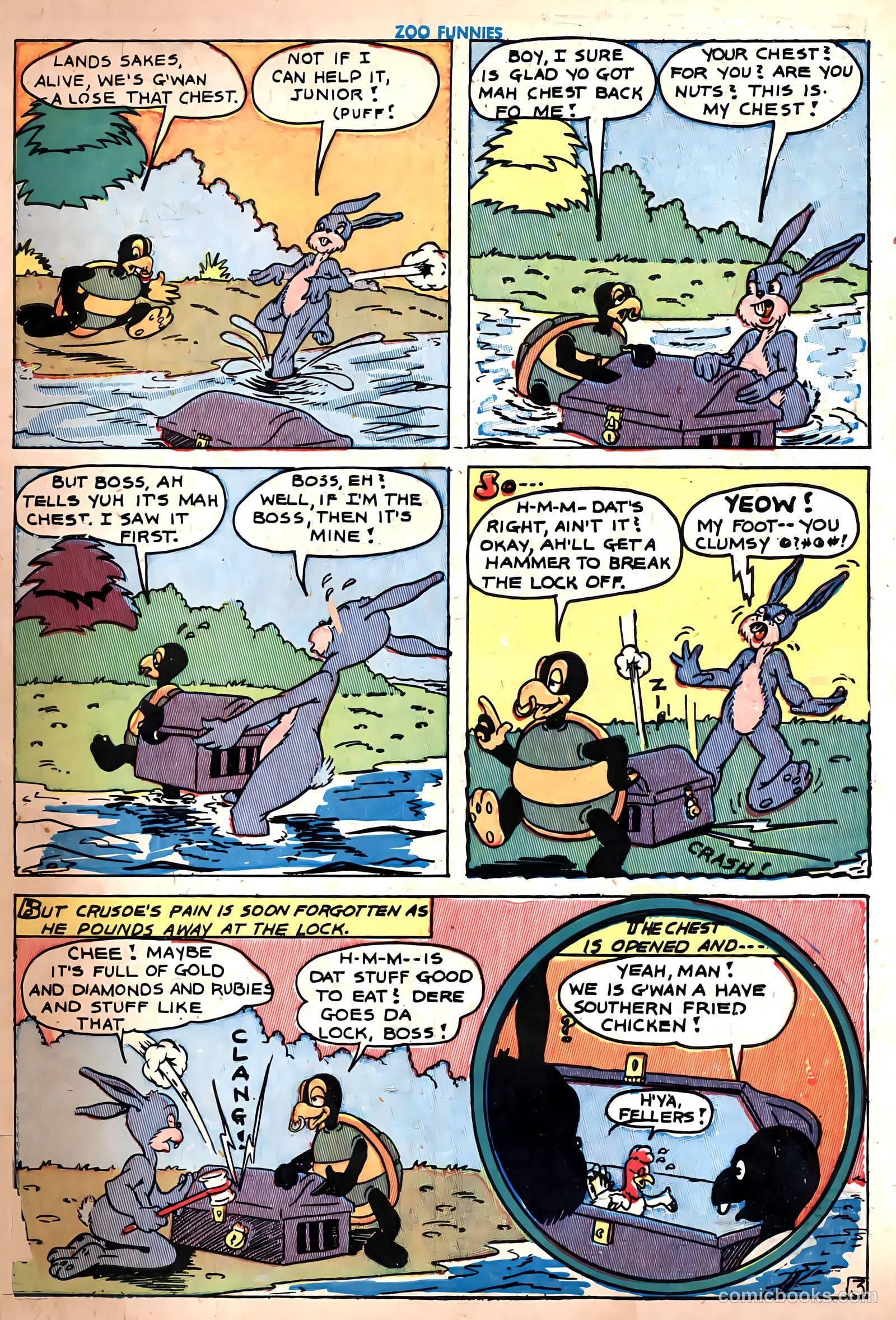 Zoo Funnies #2 (1945) — page 5 of 52
