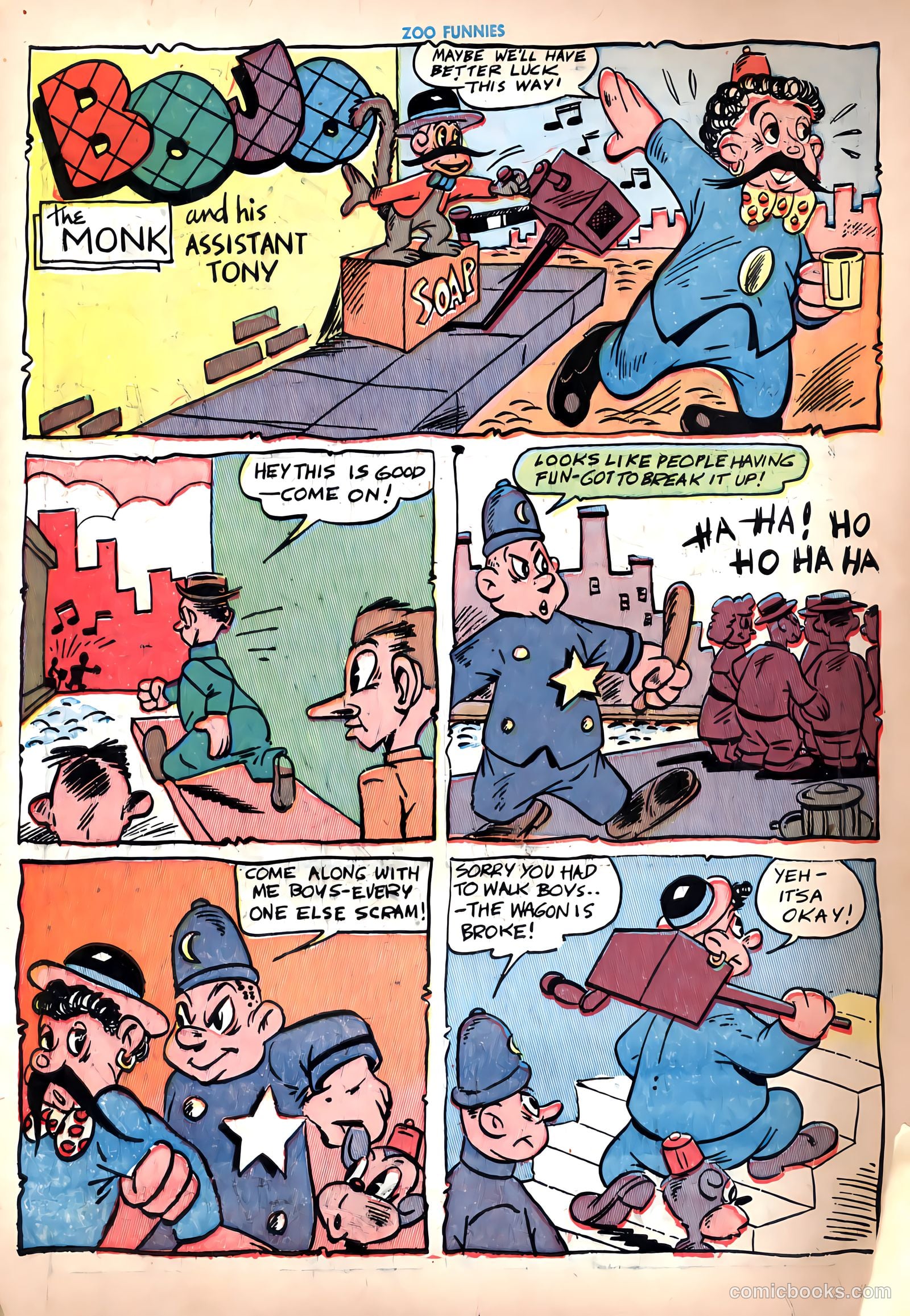 Zoo Funnies #2 (1945) — page 8 of 52