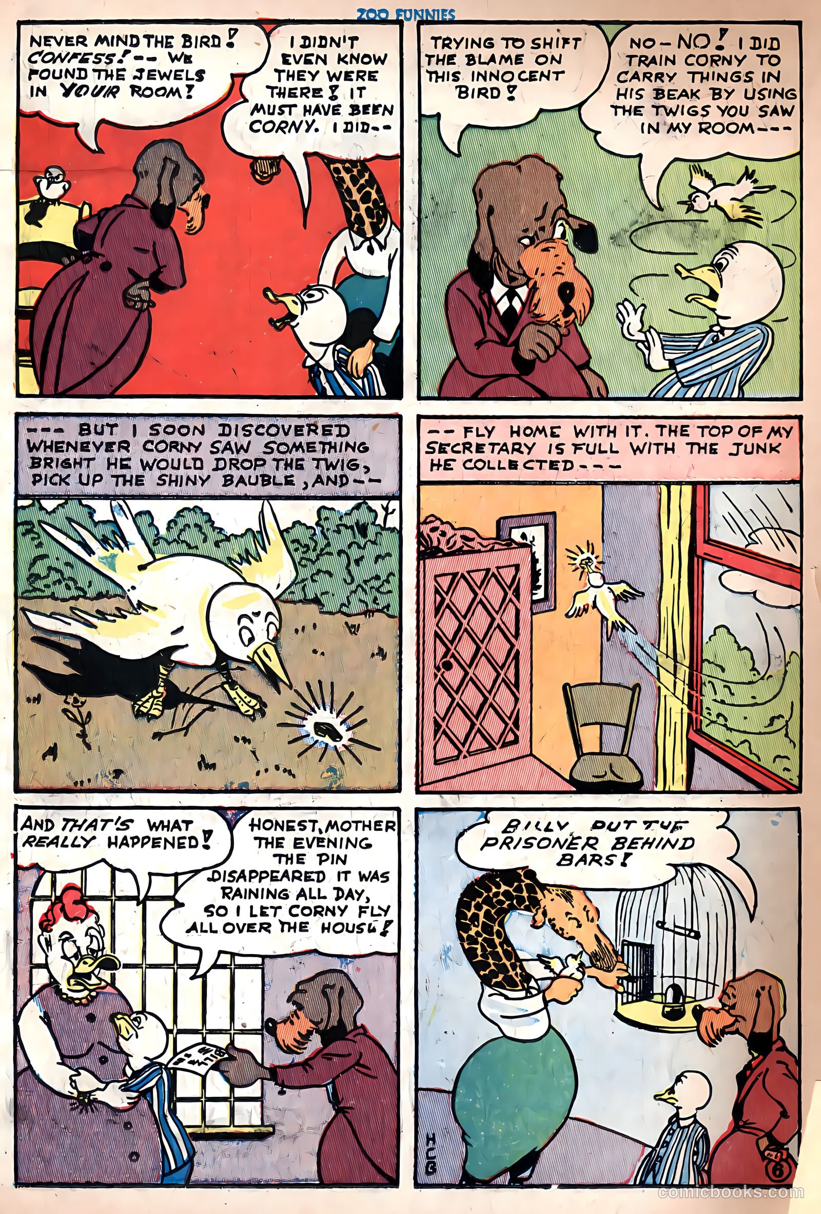 Zoo Funnies #2 (1945) — page 20 of 52