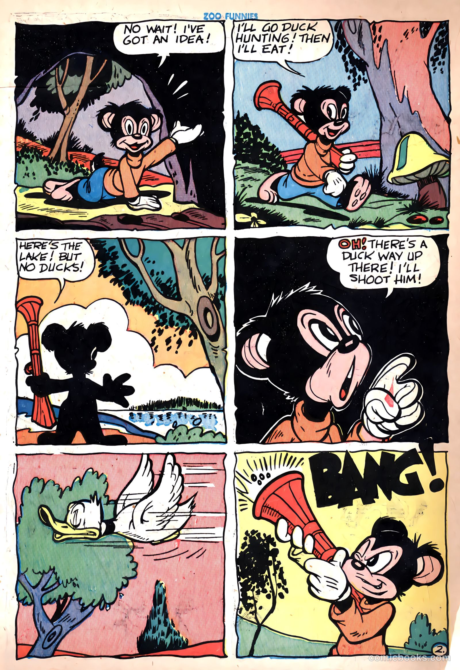 Zoo Funnies #2 (1945) — page 22 of 52