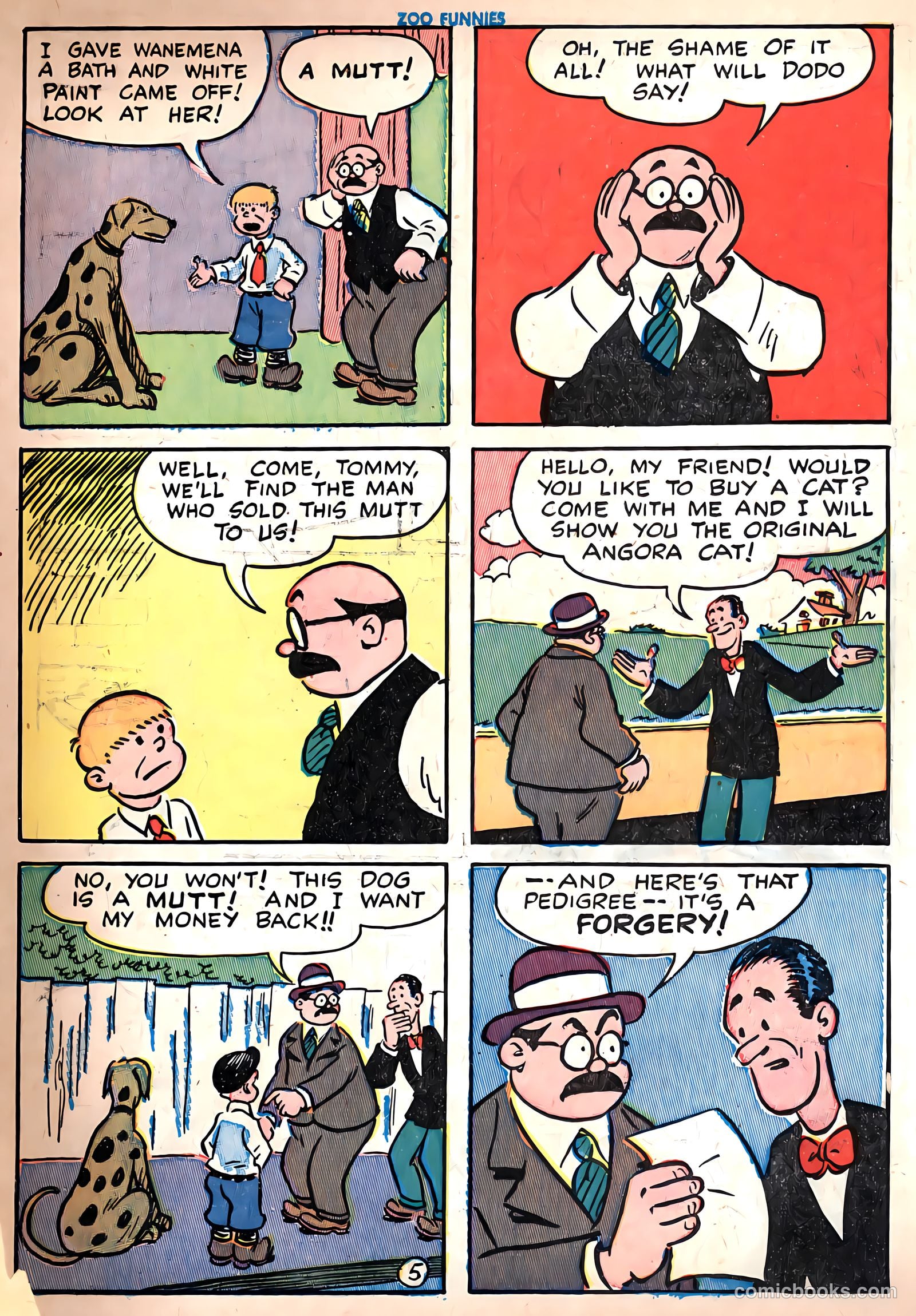 Zoo Funnies #2 (1945) — page 31 of 52