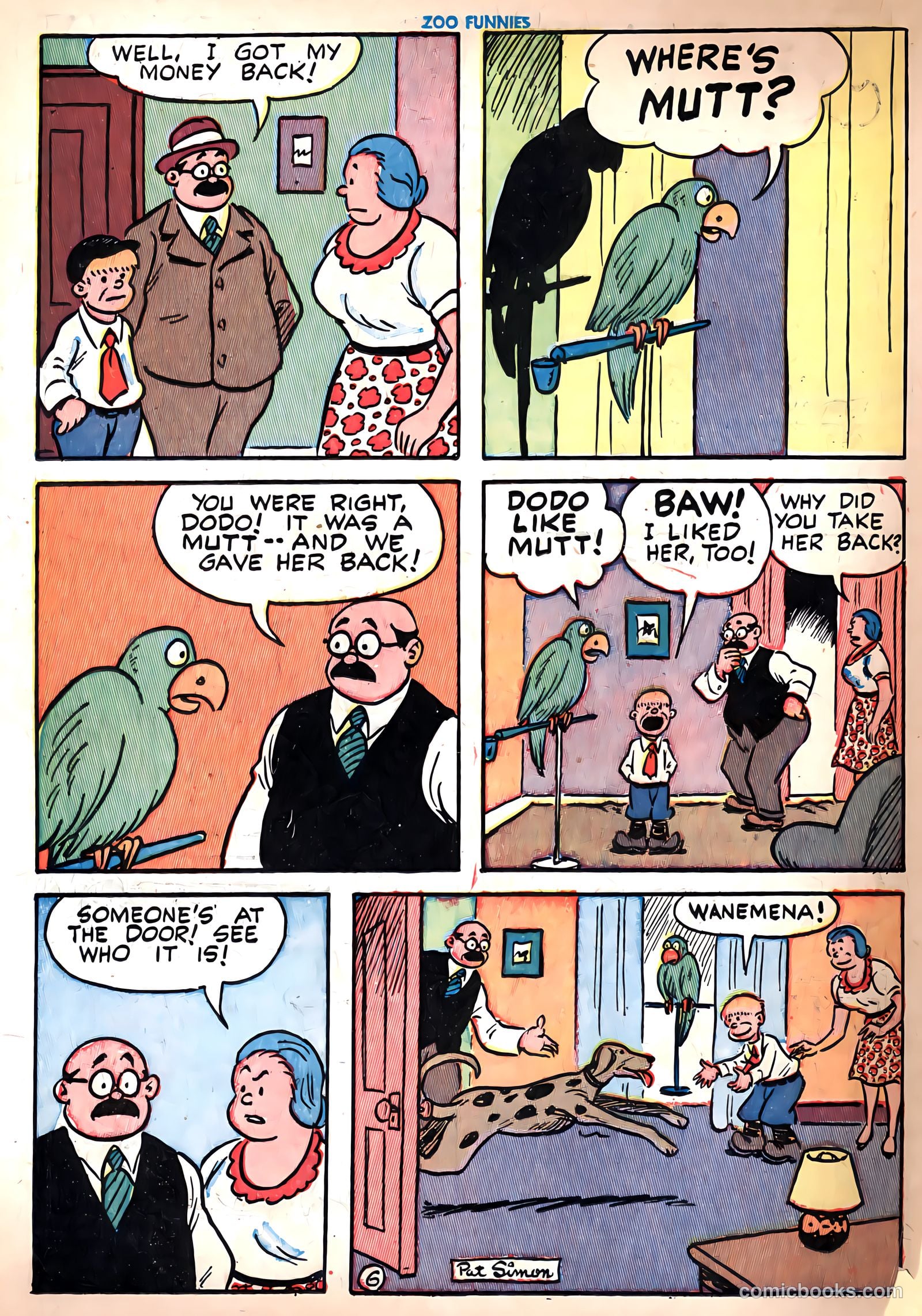 Zoo Funnies #2 (1945) — page 32 of 52