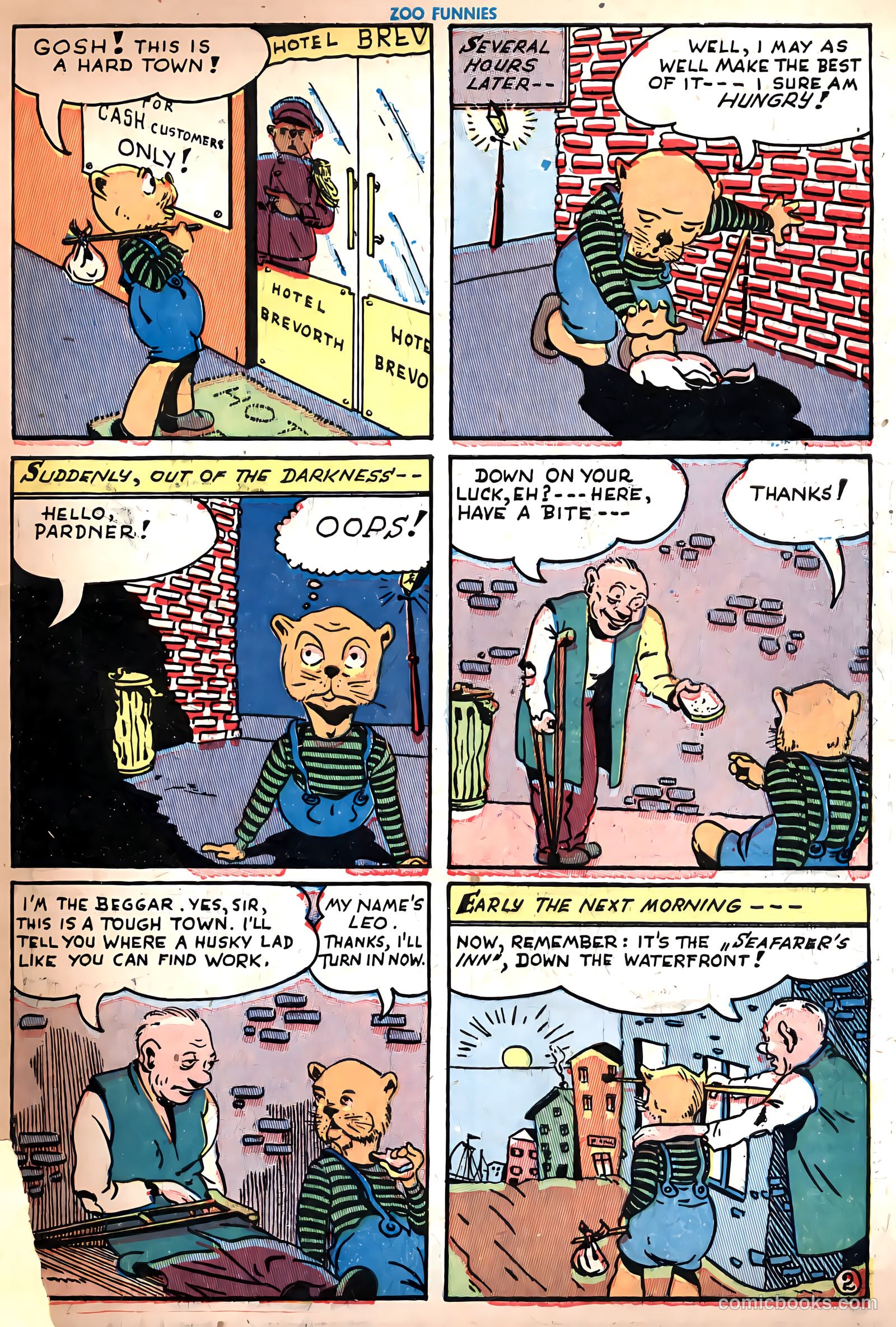 Zoo Funnies #2 (1945) — page 39 of 52