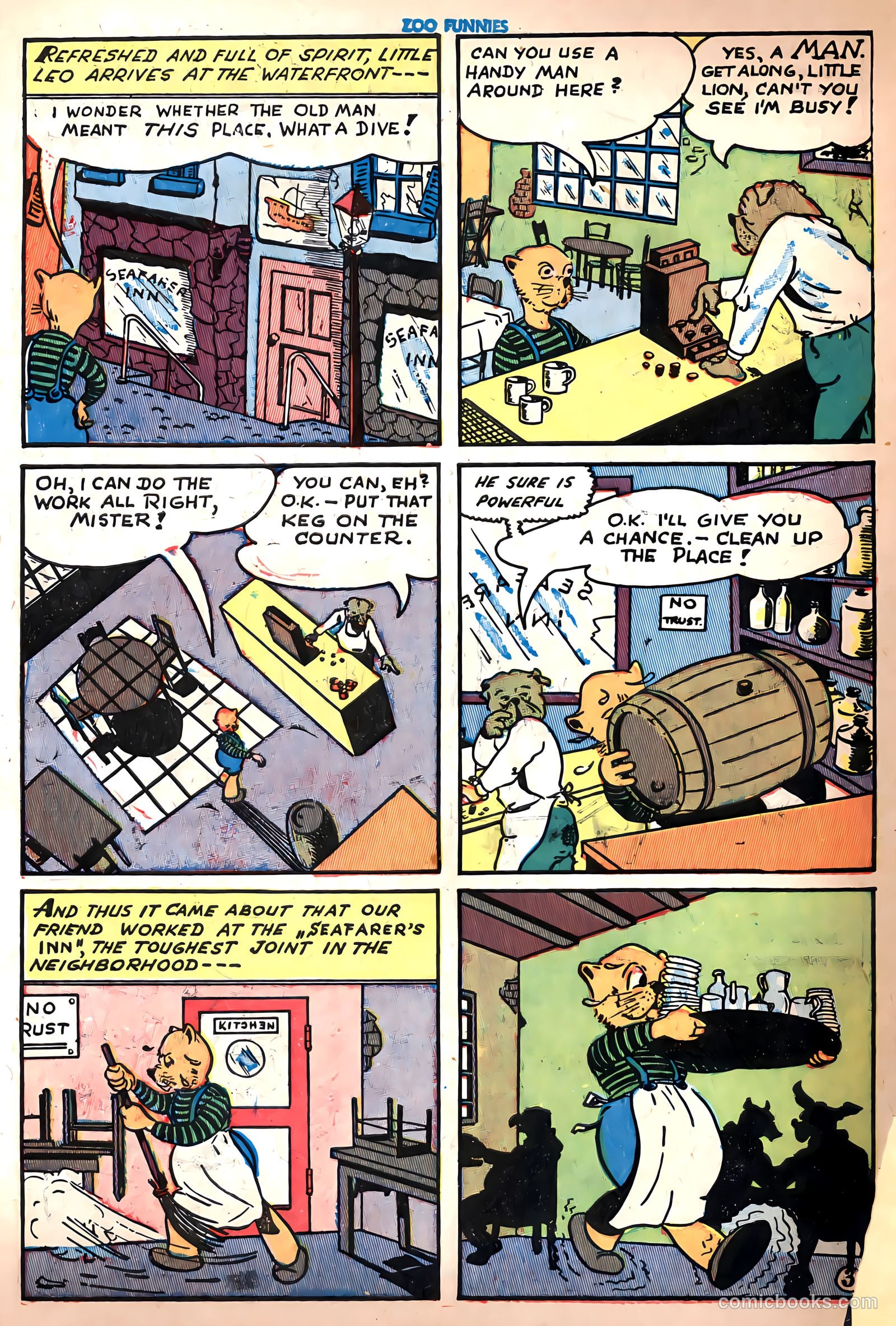 Zoo Funnies #2 (1945) — page 40 of 52