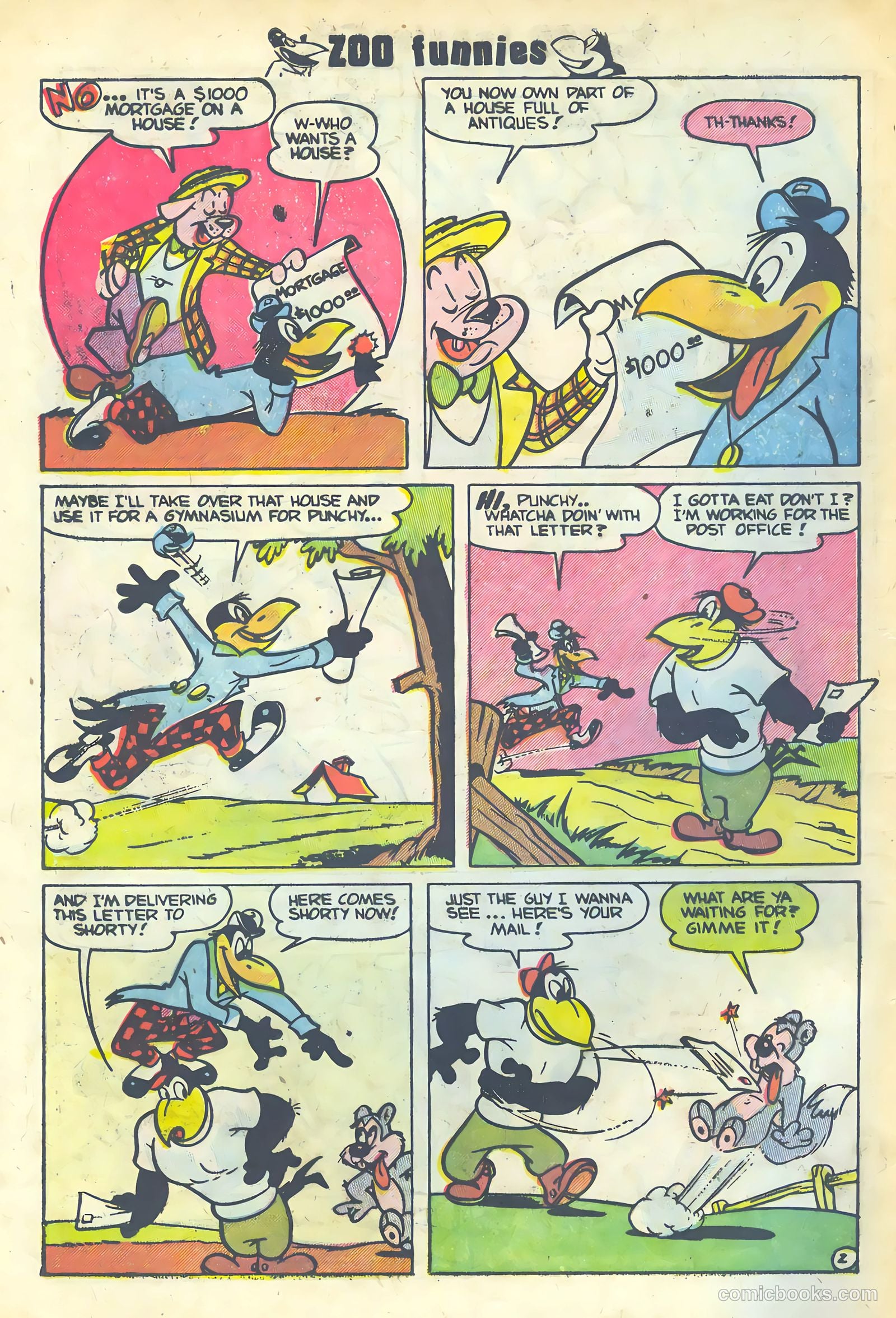 Zoo Funnies #3 (1953) — page 4 of 36