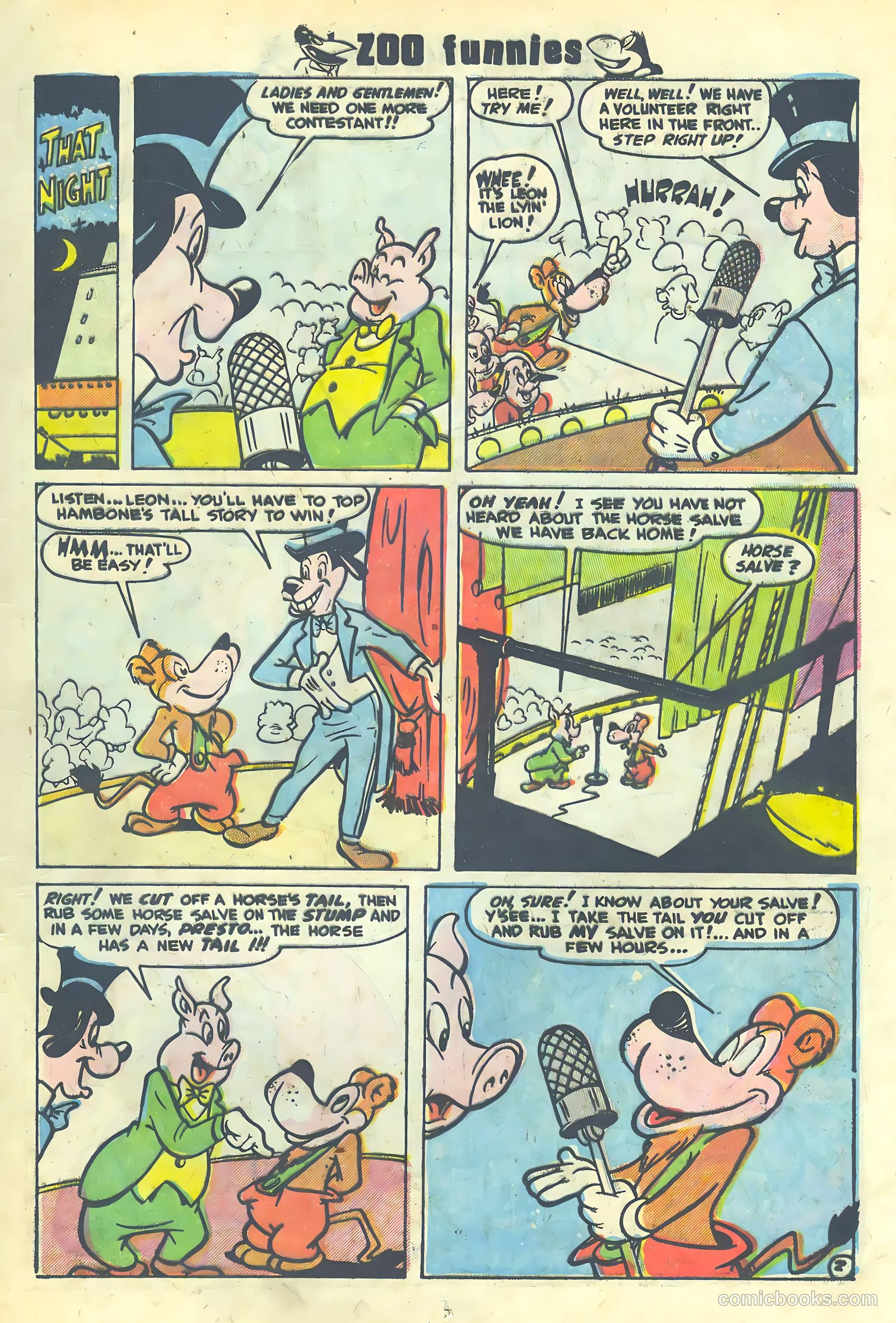Zoo Funnies #3 (1953) — page 13 of 36