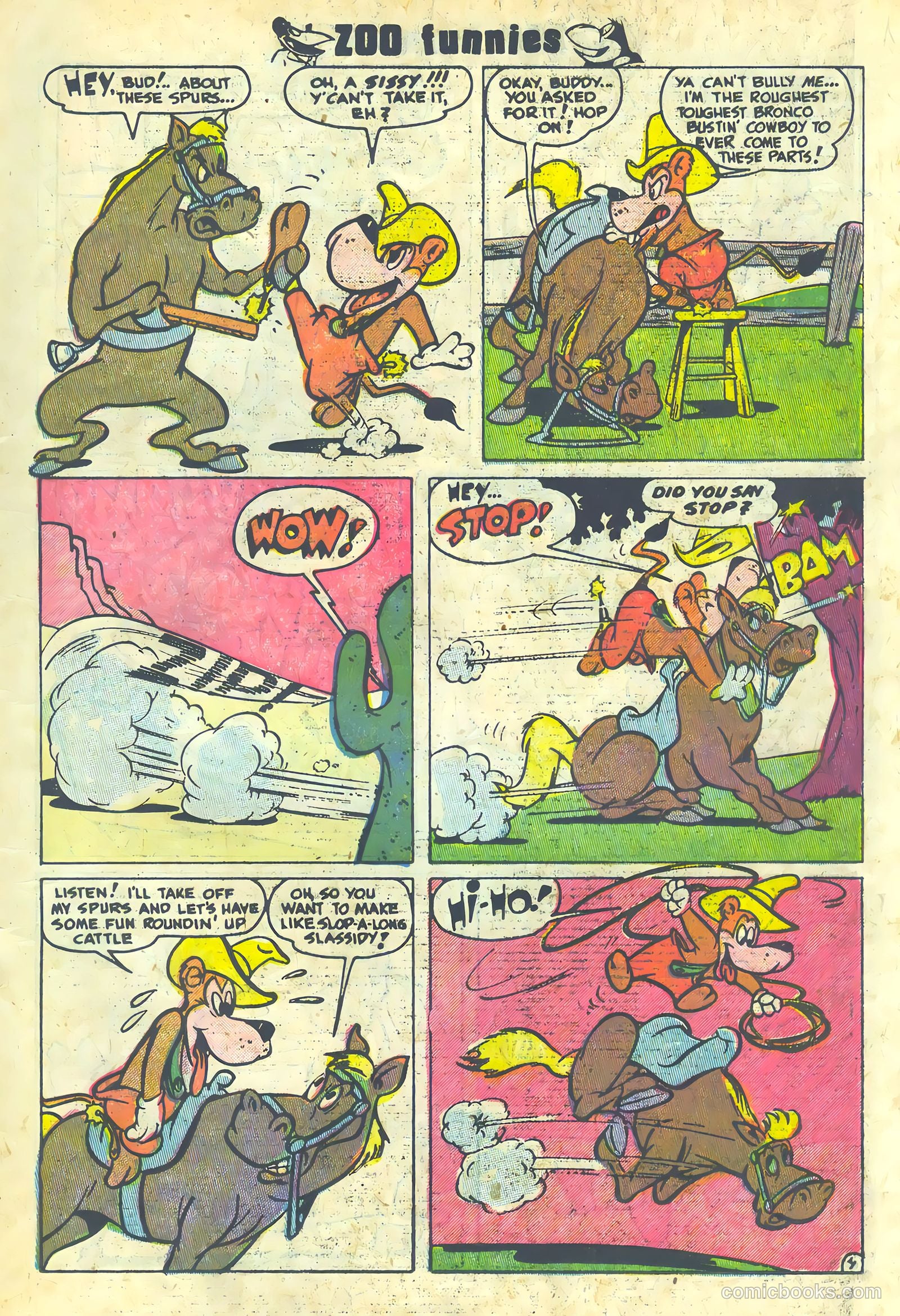 Zoo Funnies #3 (1953) — page 15 of 36