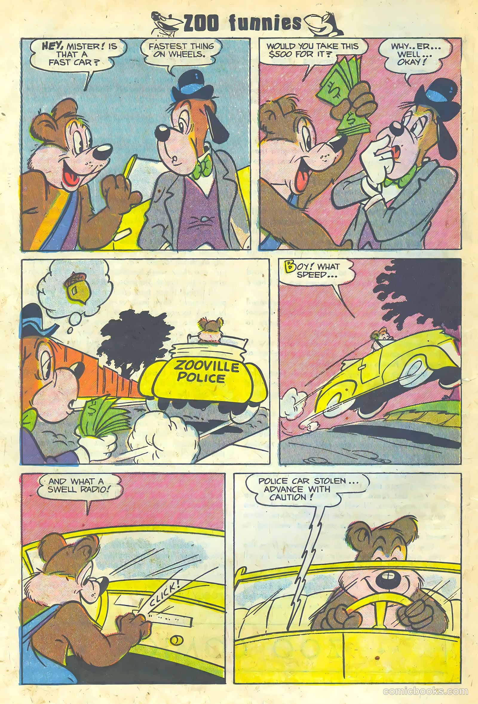 Zoo Funnies #3 (1953) — page 22 of 36
