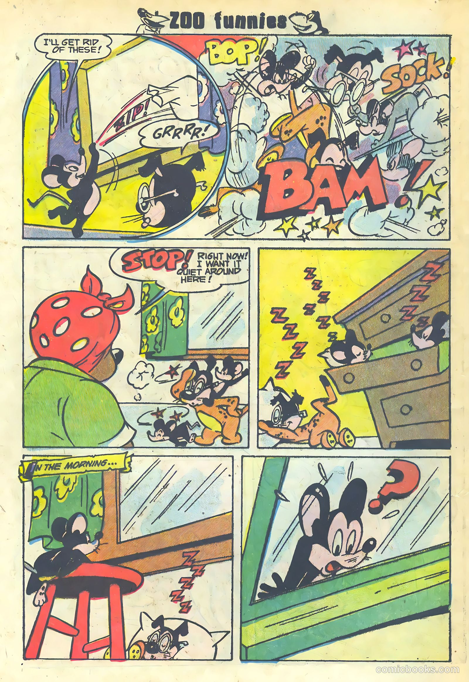 Zoo Funnies #3 (1953) — page 28 of 36