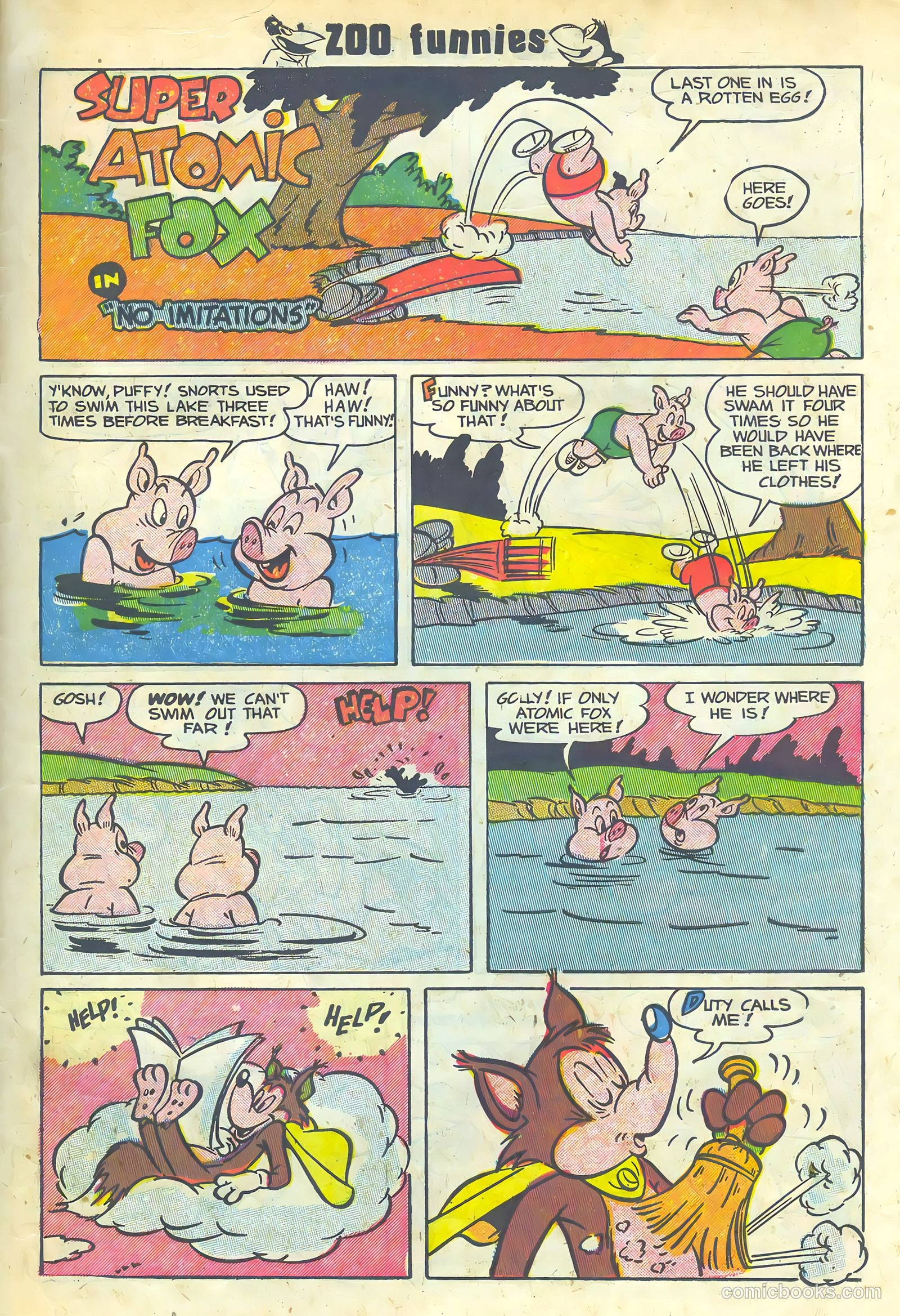 Zoo Funnies #3 (1953) — page 31 of 36
