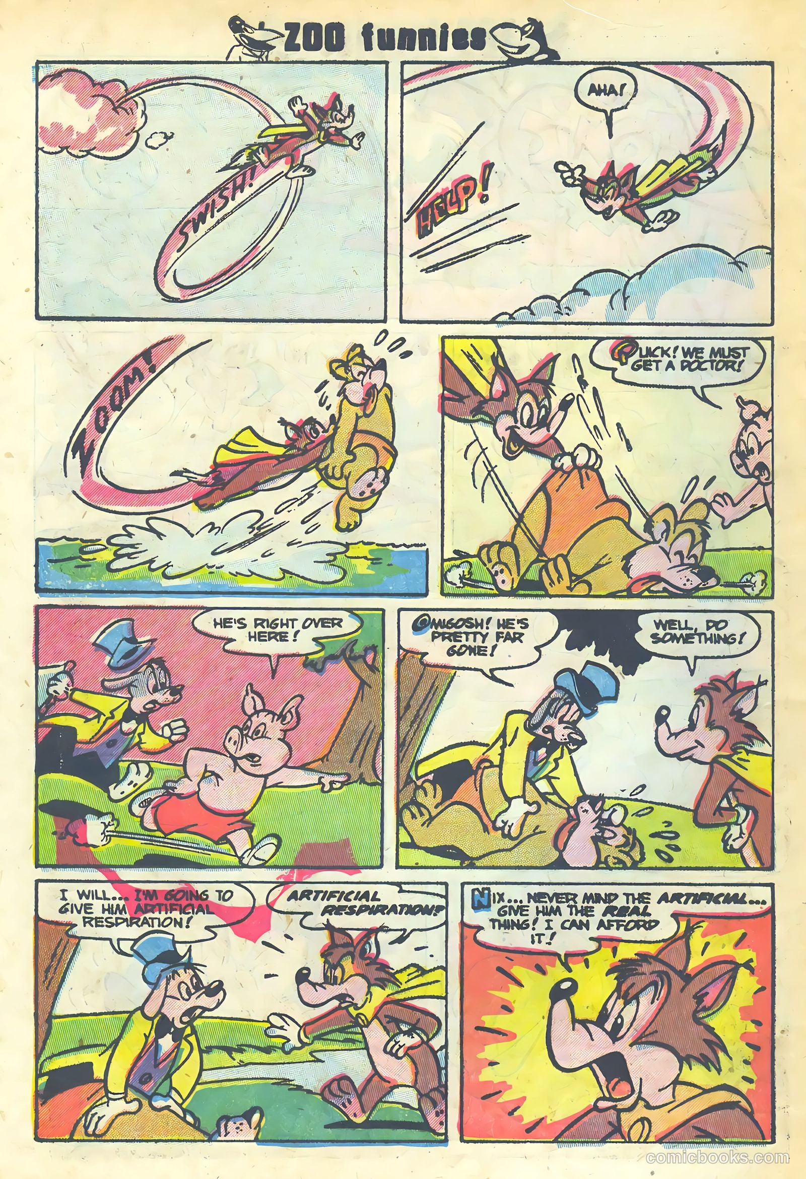 Zoo Funnies #3 (1953) — page 32 of 36