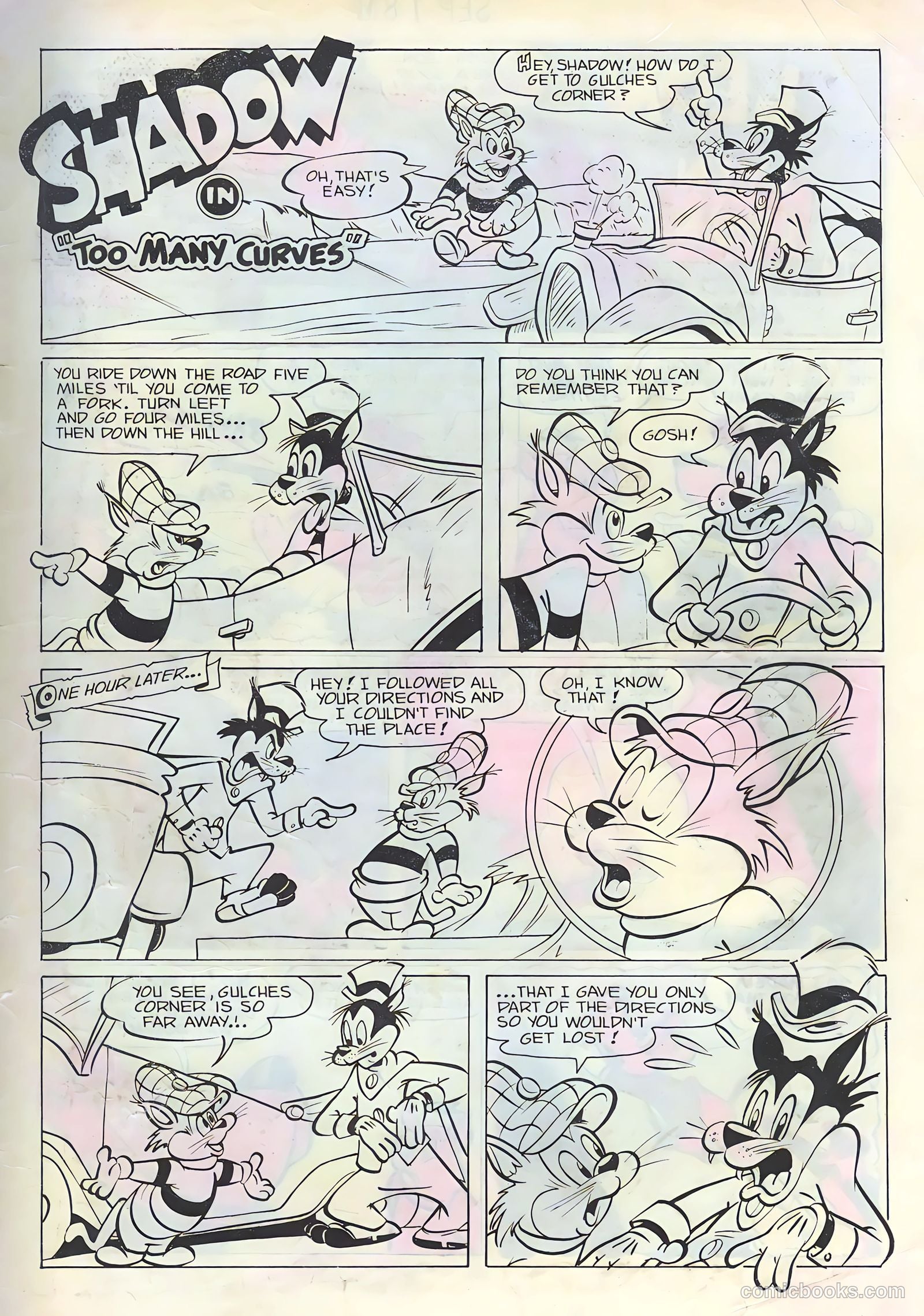Zoo Funnies #3 (1953) — page 35 of 36