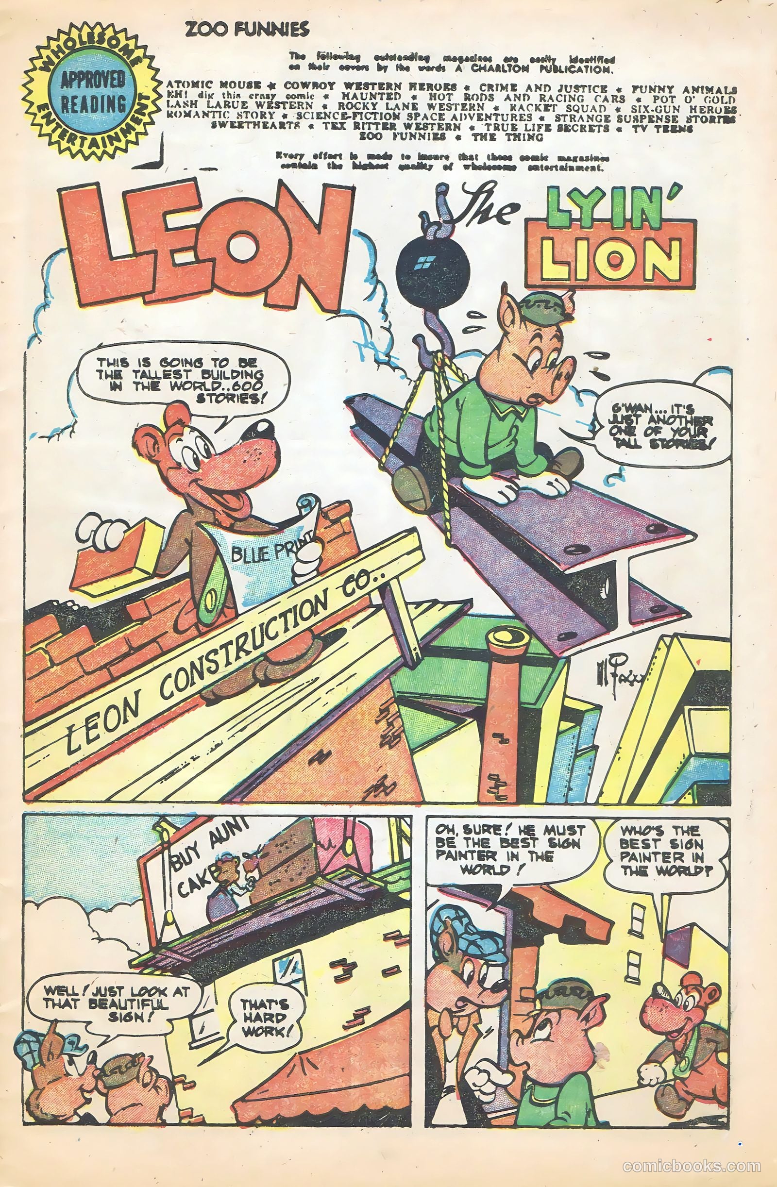 Zoo Funnies #4 (1946) — page 3 of 36