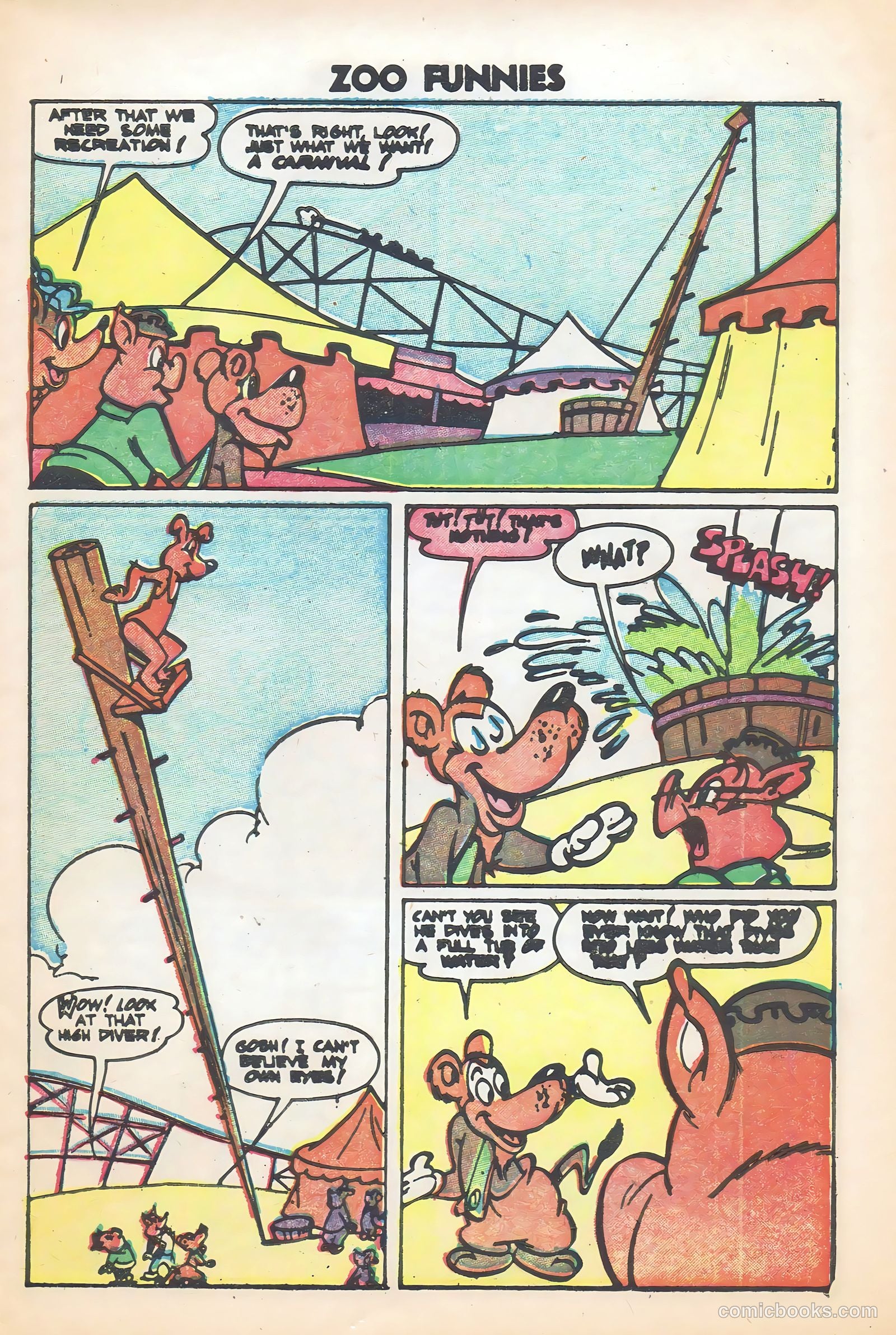 Zoo Funnies #4 (1946) — page 7 of 36