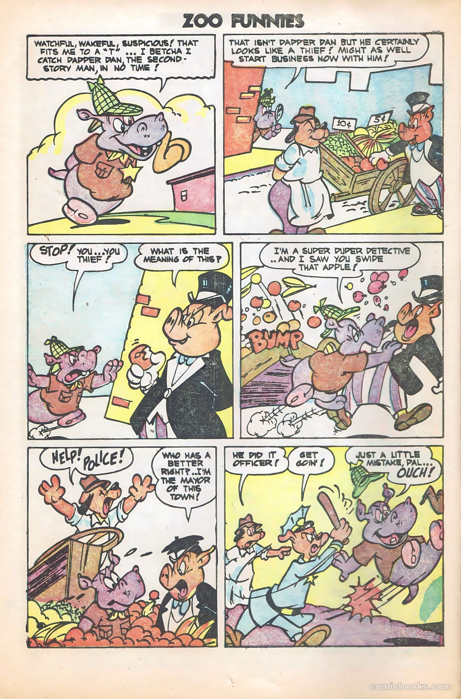Zoo Funnies #4 (1946) — page 12 of 36