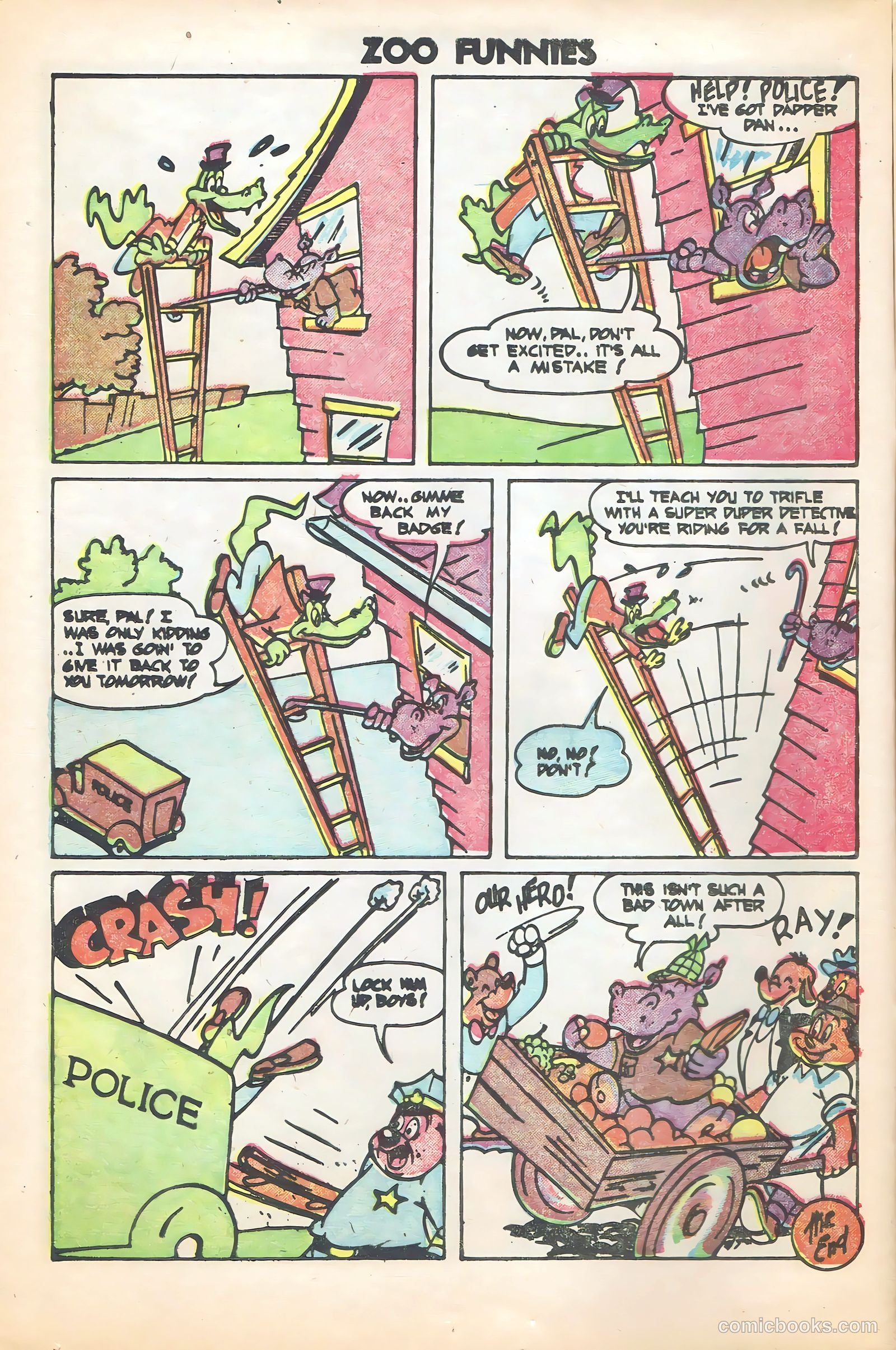 Zoo Funnies #4 (1946) — page 16 of 36