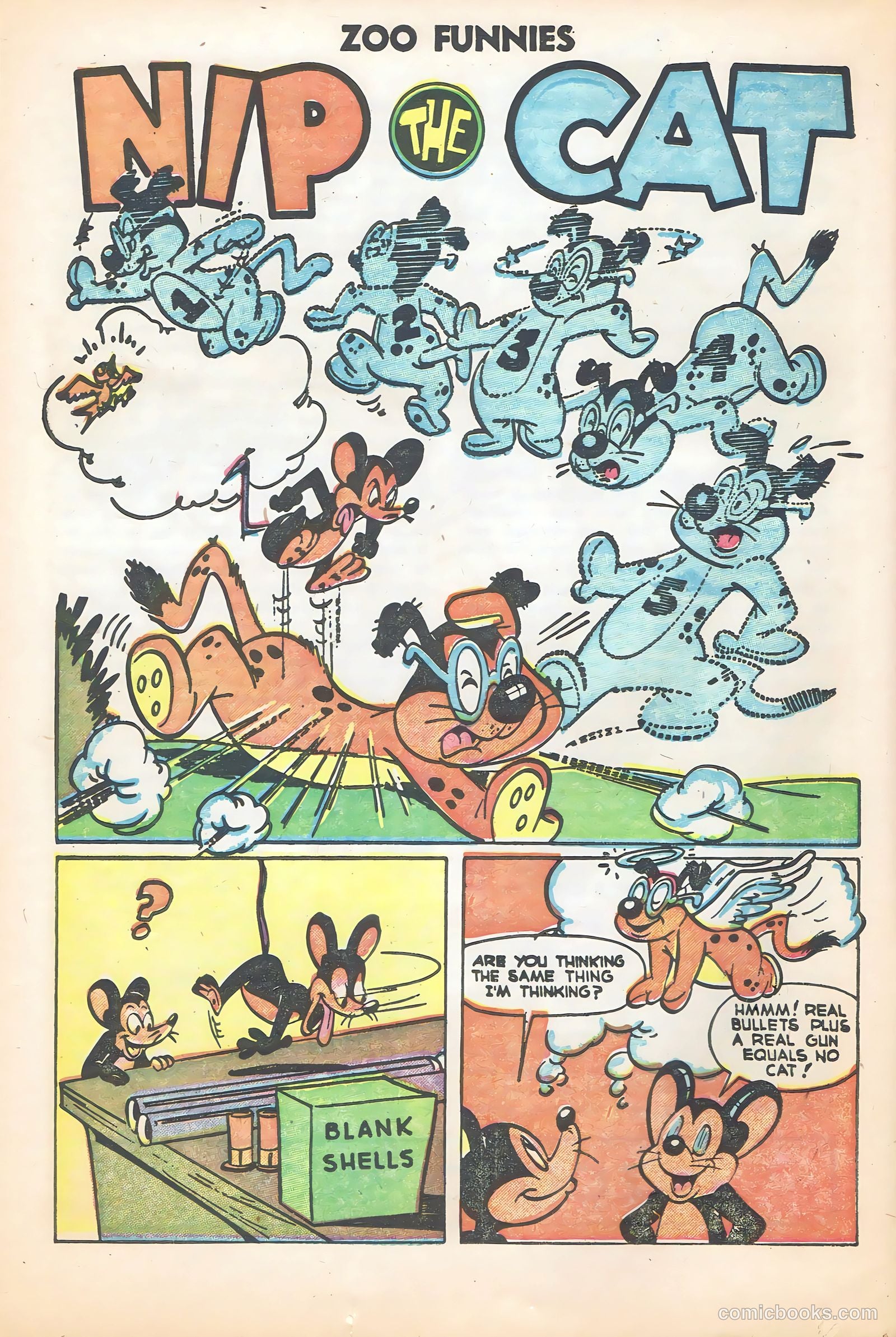 Zoo Funnies #4 (1946) — page 22 of 36