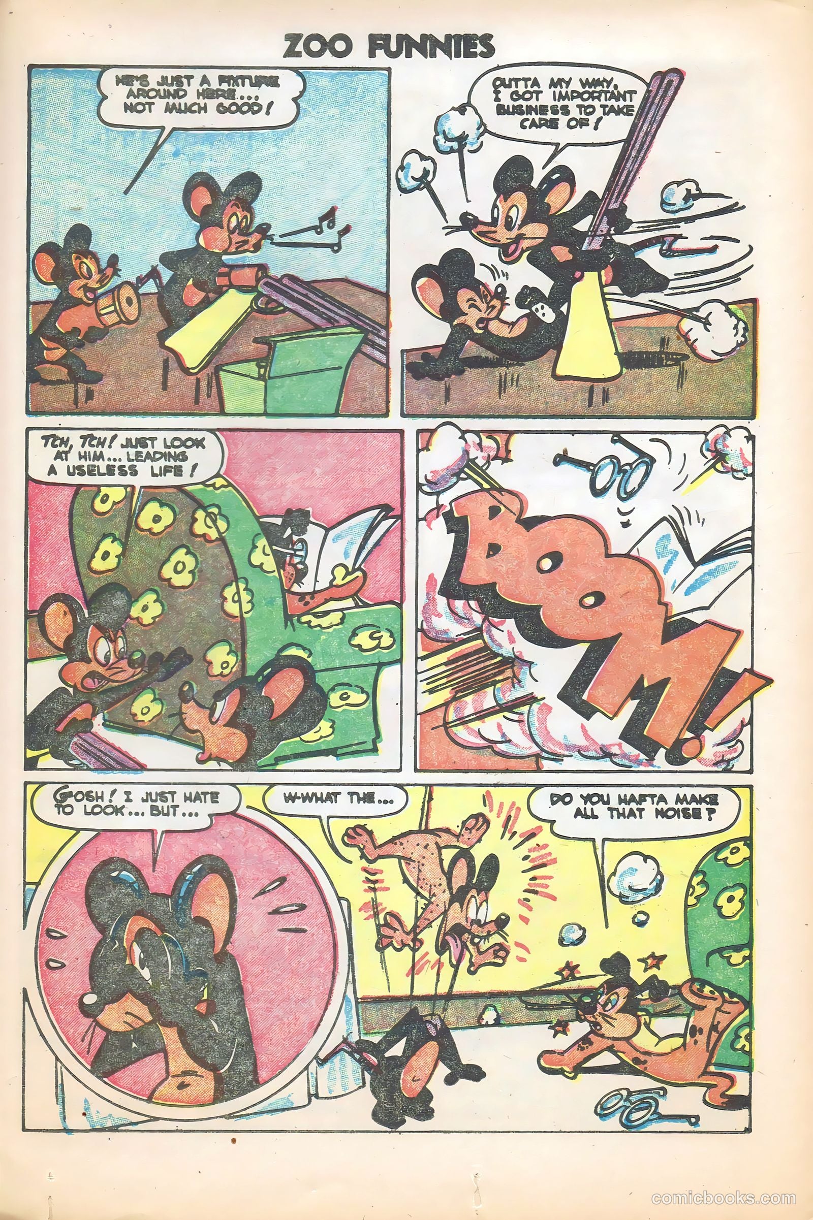 Zoo Funnies #4 (1946) — page 23 of 36