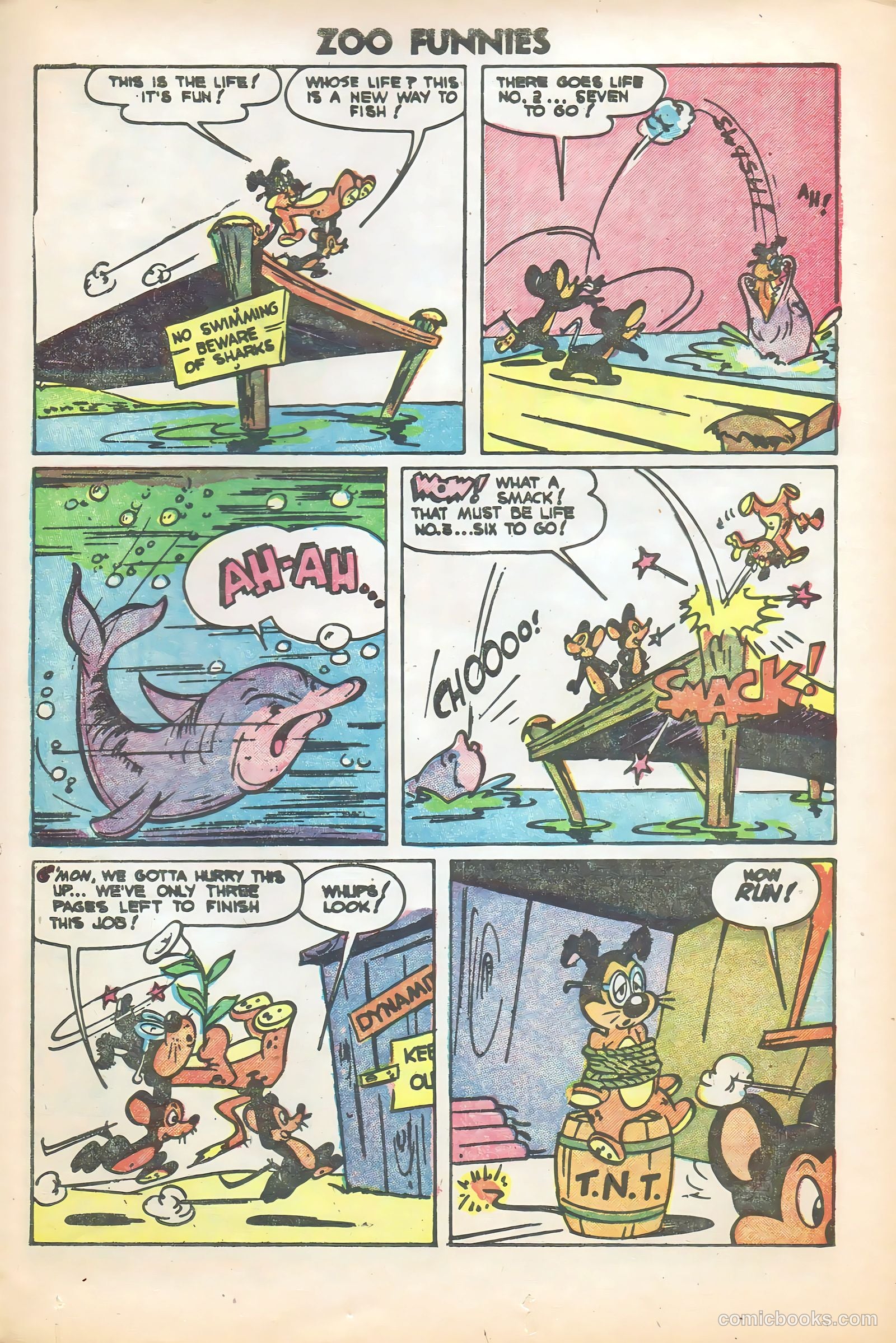 Zoo Funnies #4 (1946) — page 25 of 36