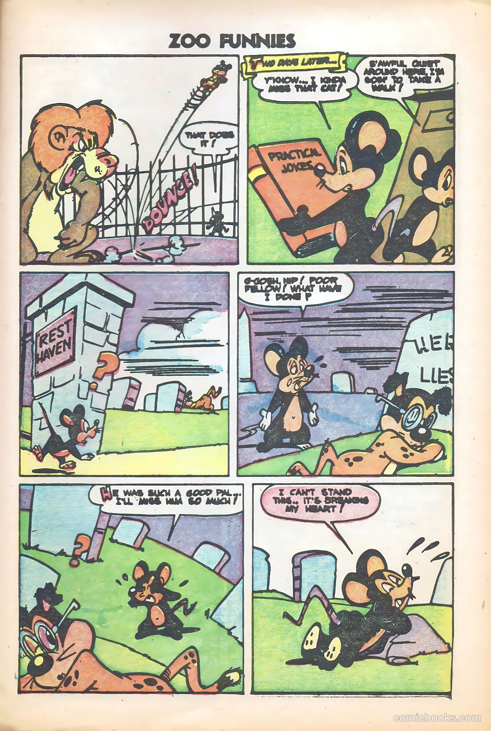 Zoo Funnies #4 (1946) — page 27 of 36