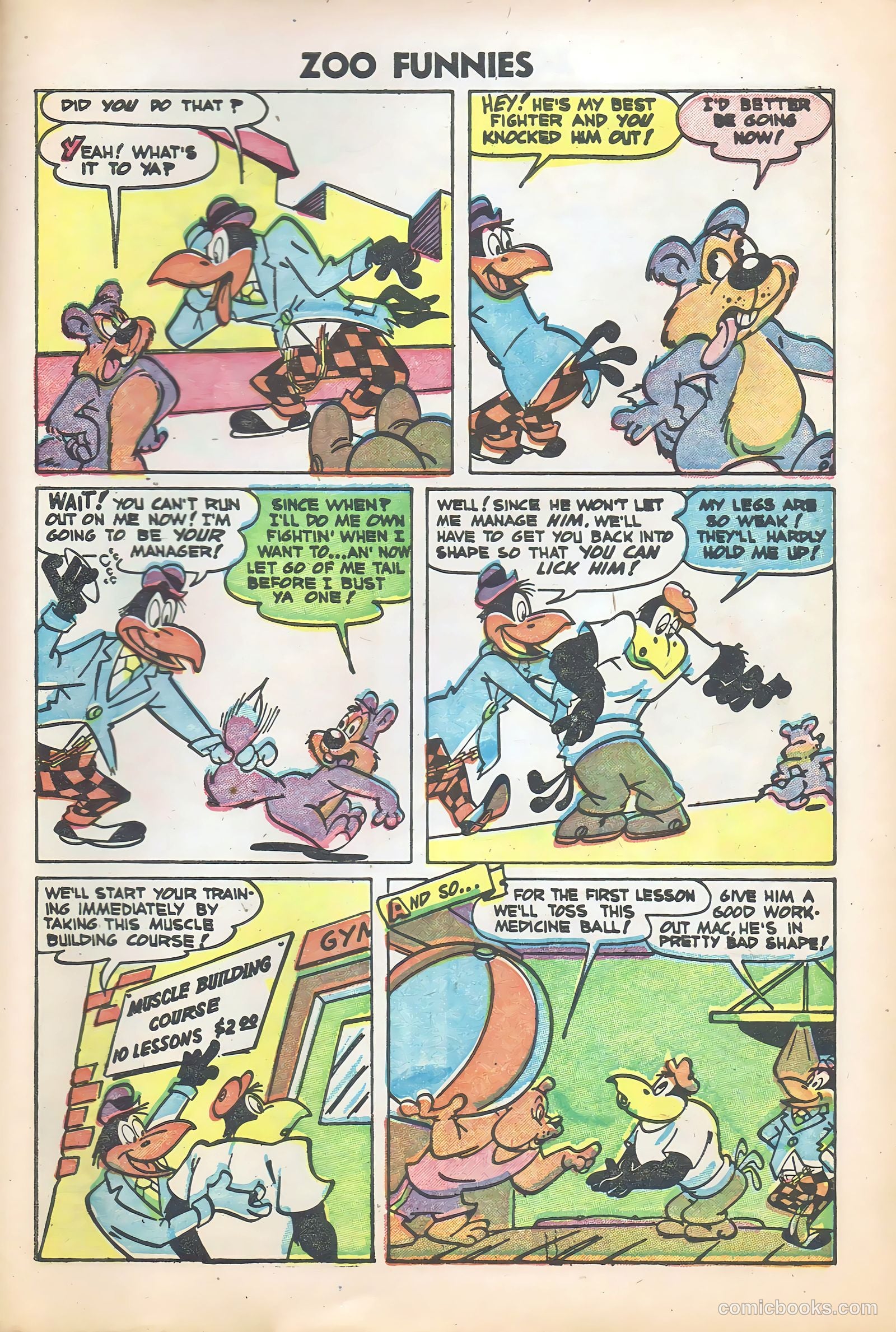 Zoo Funnies #4 (1946) — page 31 of 36