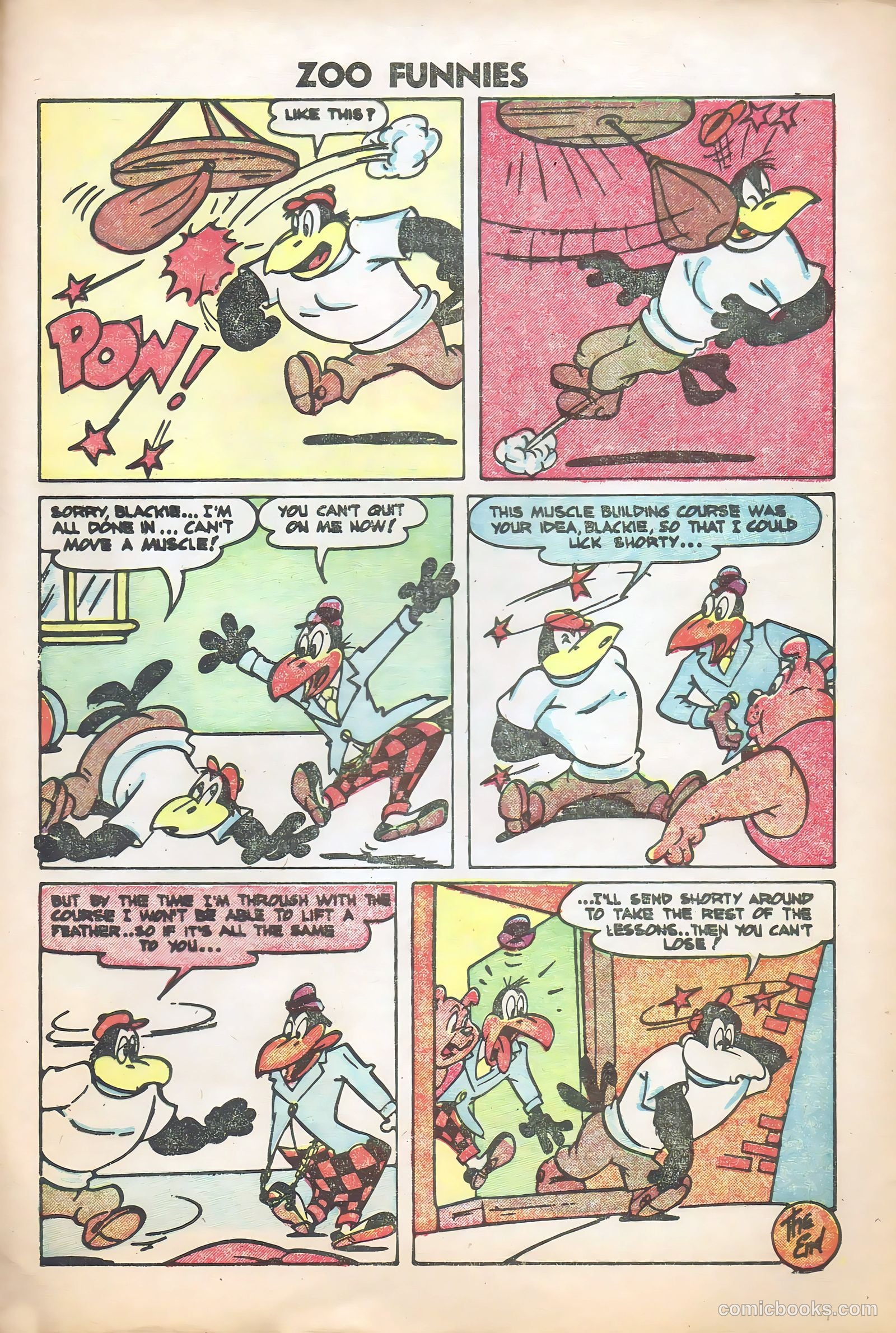 Zoo Funnies #4 (1946) — page 33 of 36